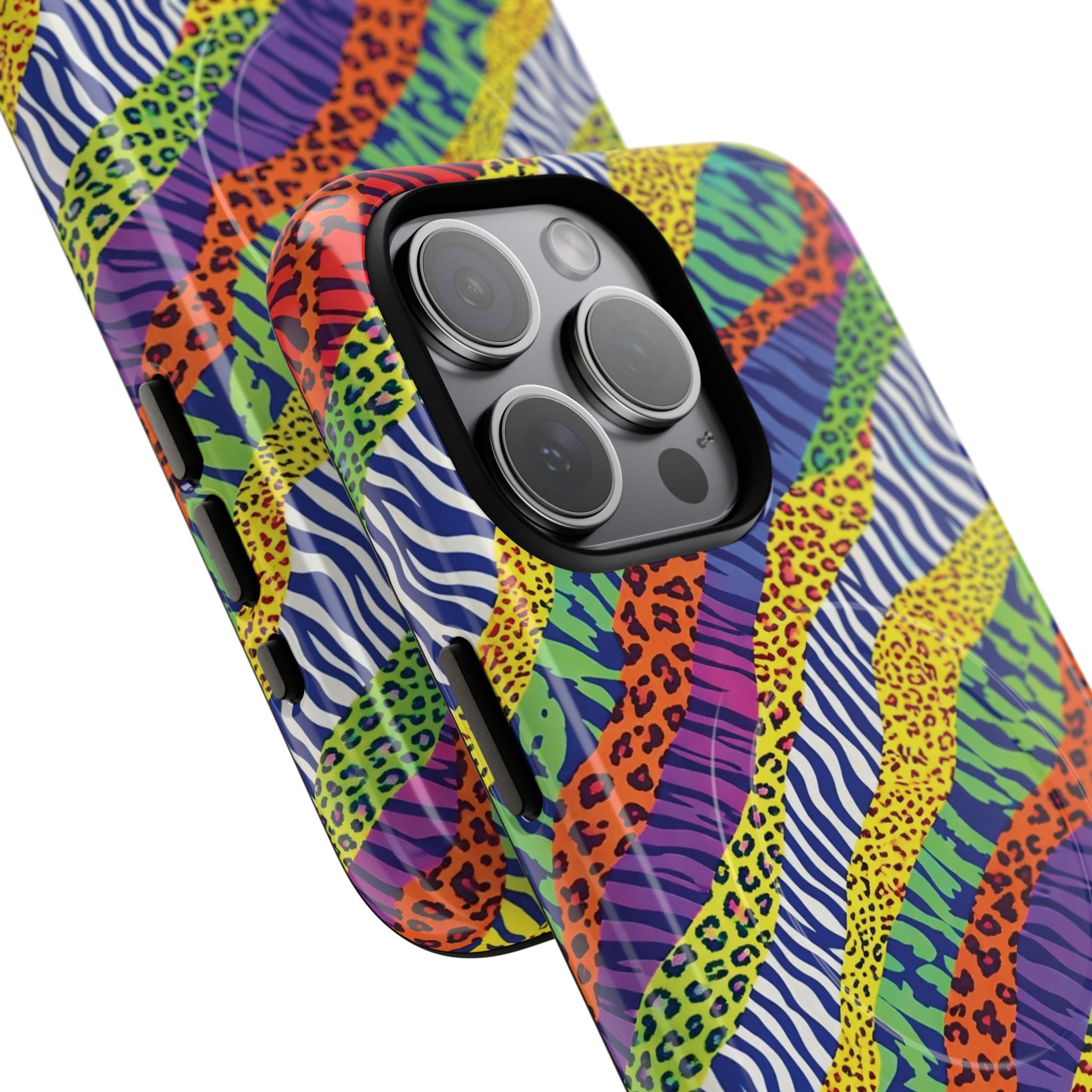 Tough Magnetic Case — Animal Print Arcoíris