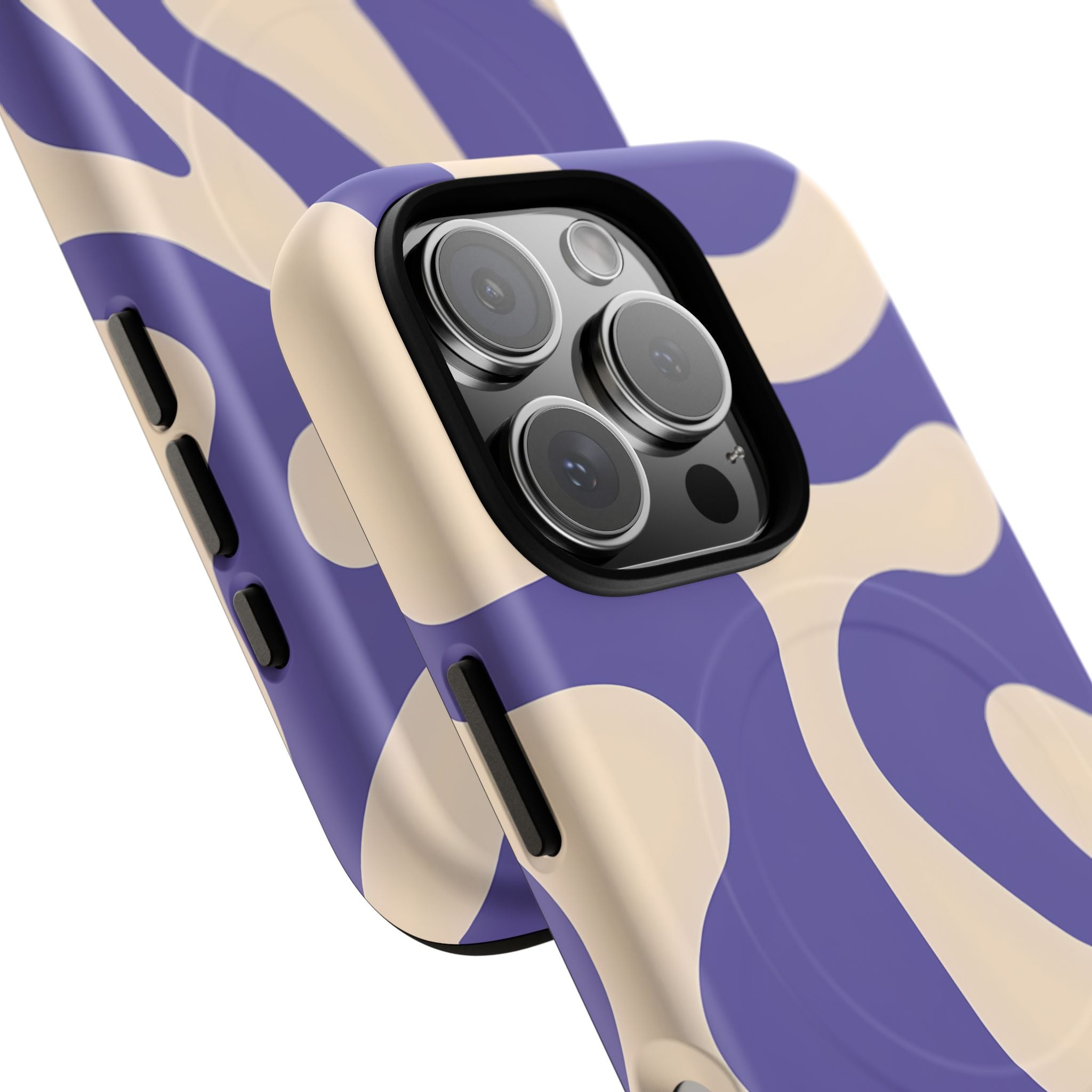 Abstract Purple | iPhone Case – Stylish Artistic Protective Cover