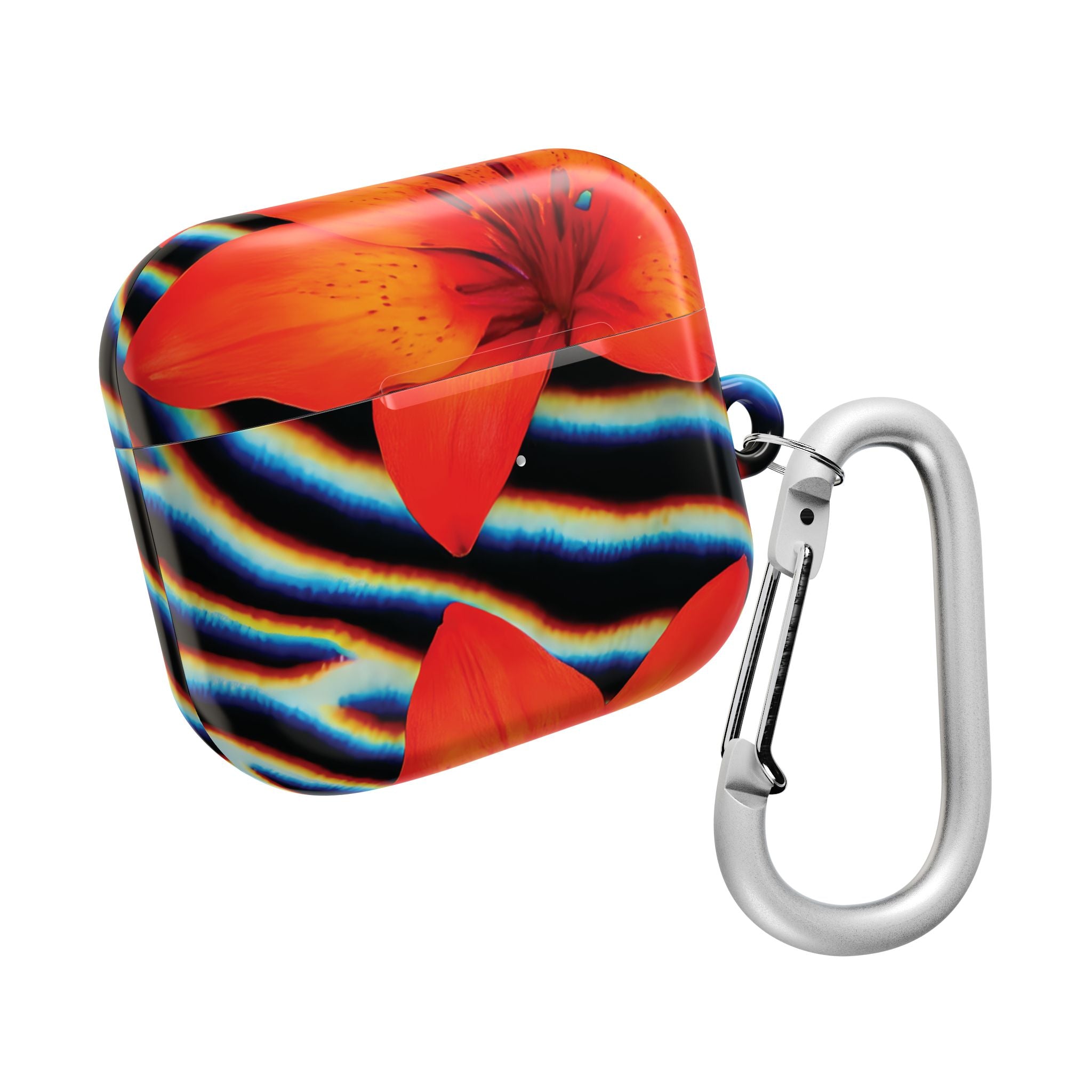 Funda AirPods serpiente floral 