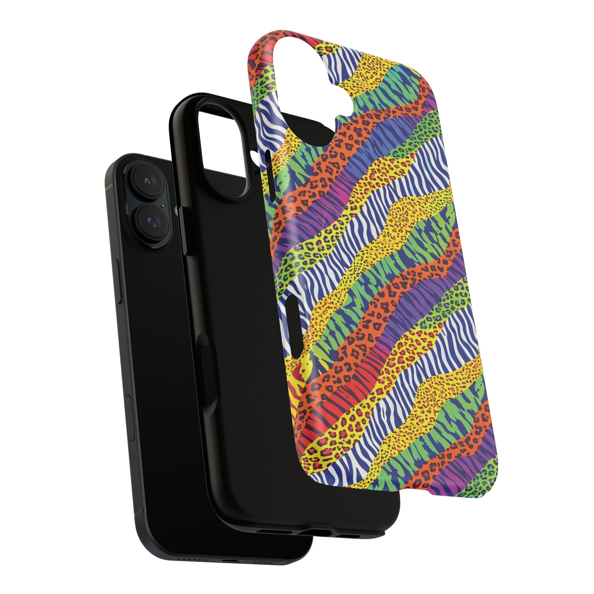 Tough Magnetic Case — Animal Print Arcoíris