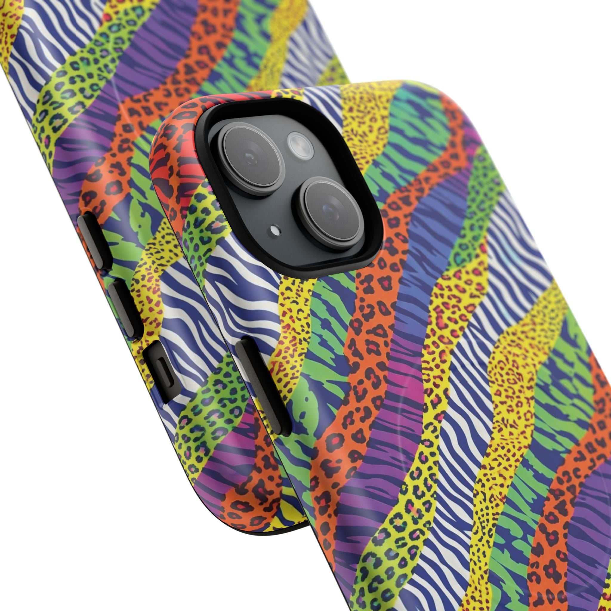 Tough Magnetic Case — Animal Print Arcoíris