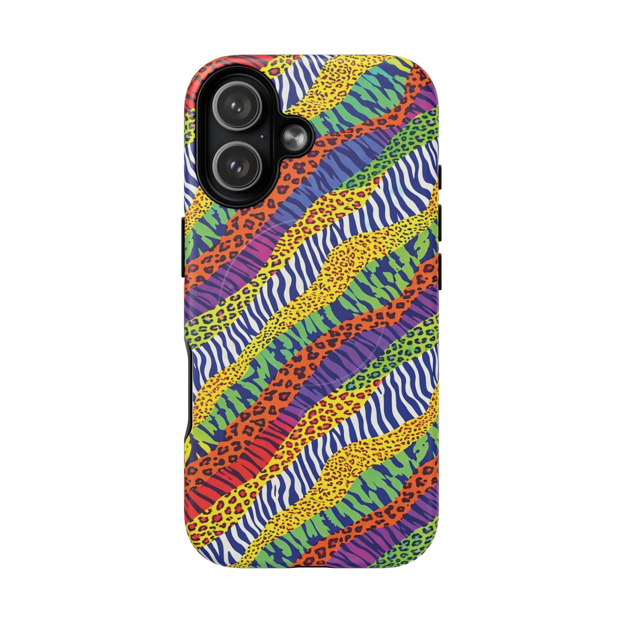 Tough Magnetic Case — Animal Print Arcoíris