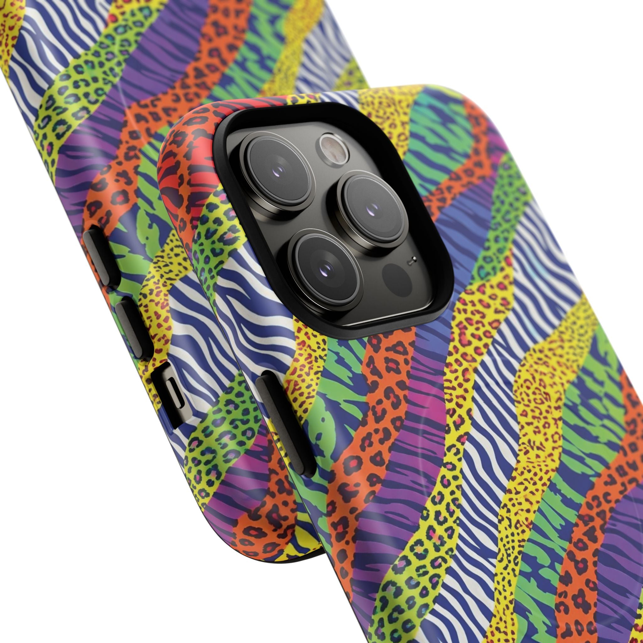 Tough Magnetic Case — Animal Print Arcoíris