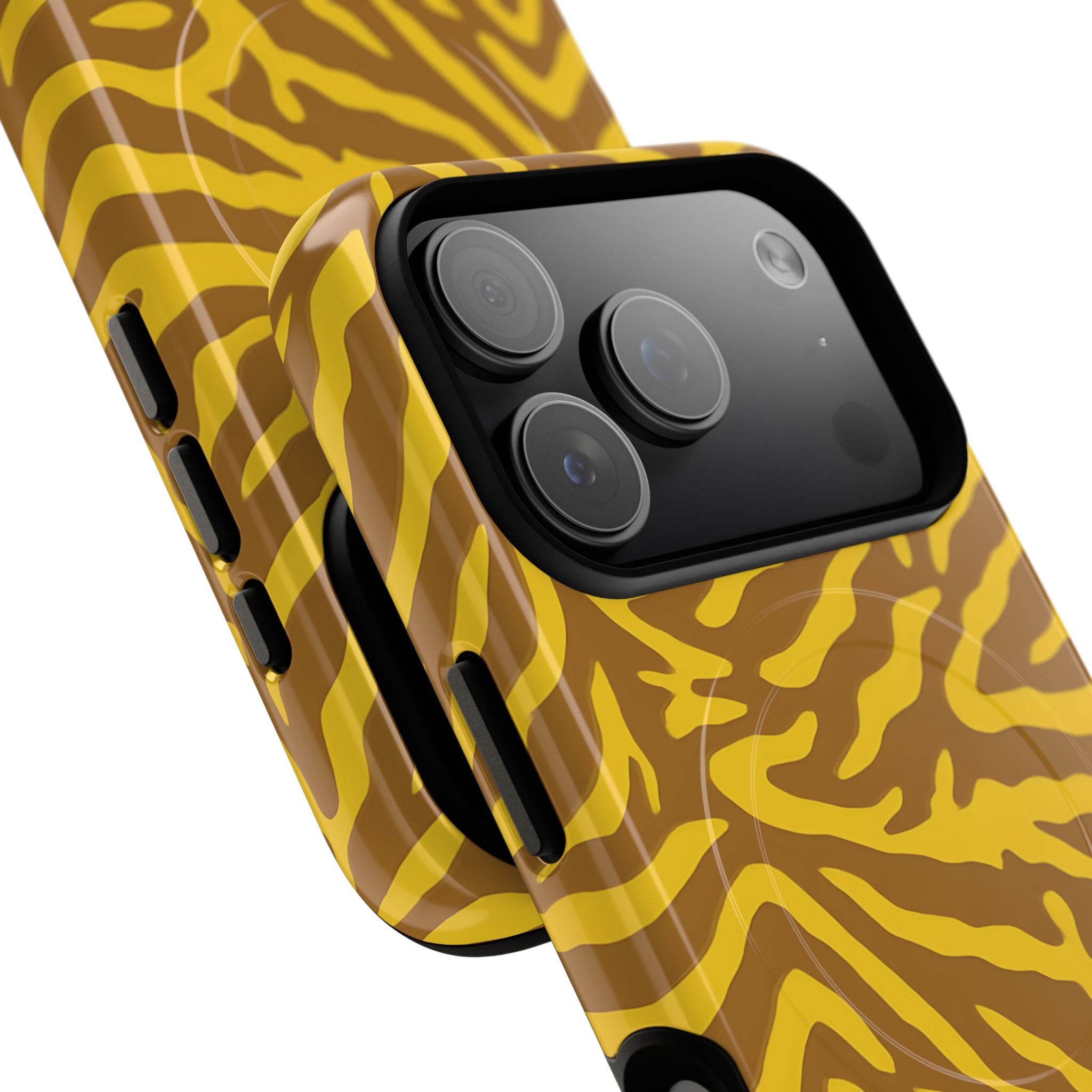 Zebra Print Magnetic qual Case