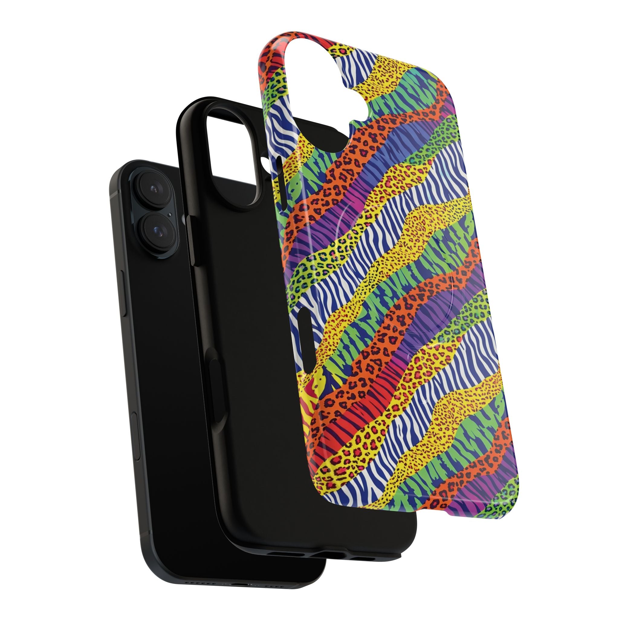Tough Magnetic Case — Animal Print Arcoíris