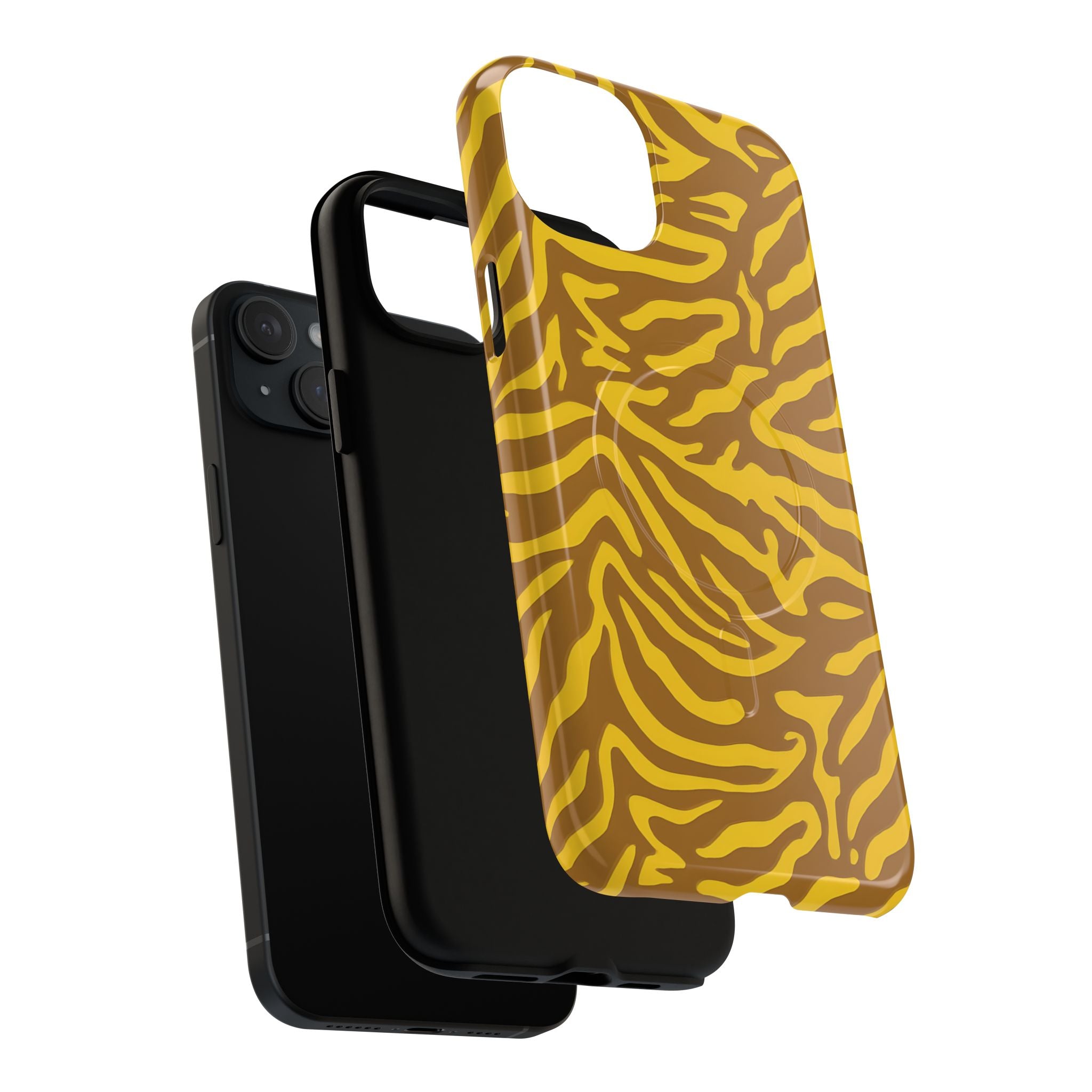 Zebra Print Magnetic qual Case