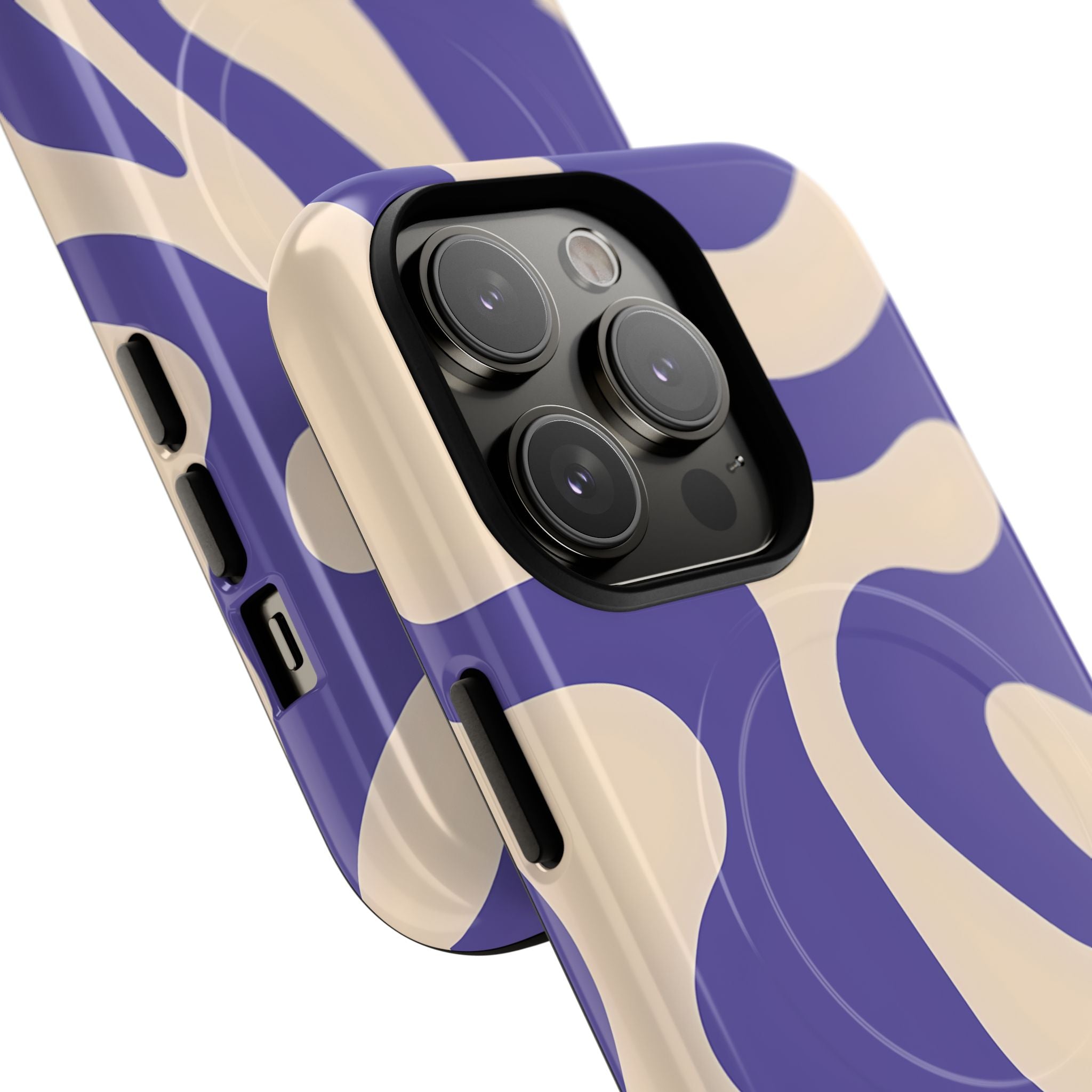 Abstract Purple | iPhone Case – Stylish Artistic Protective Cover