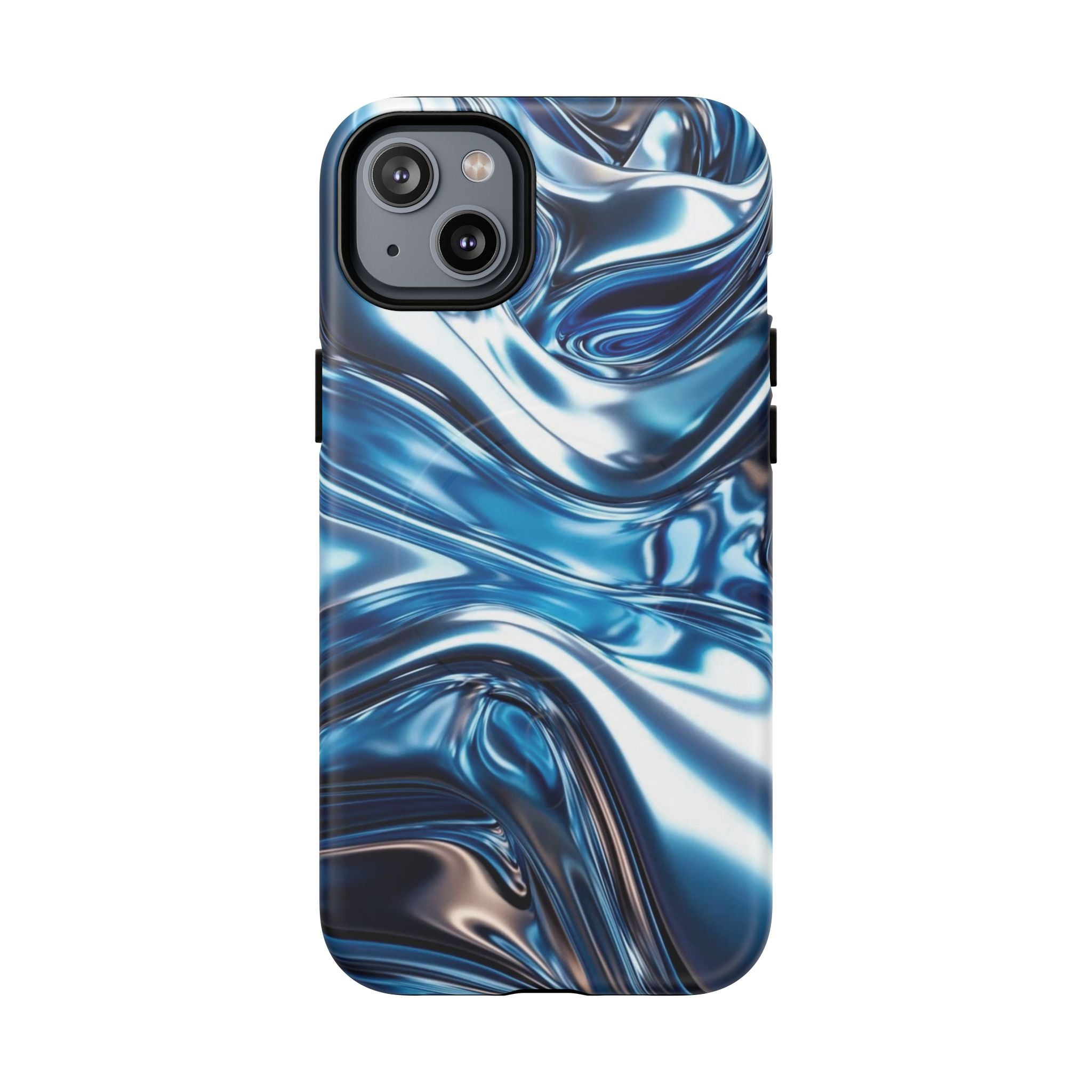 Mirror Gradient Blue Magnetic Phone Case