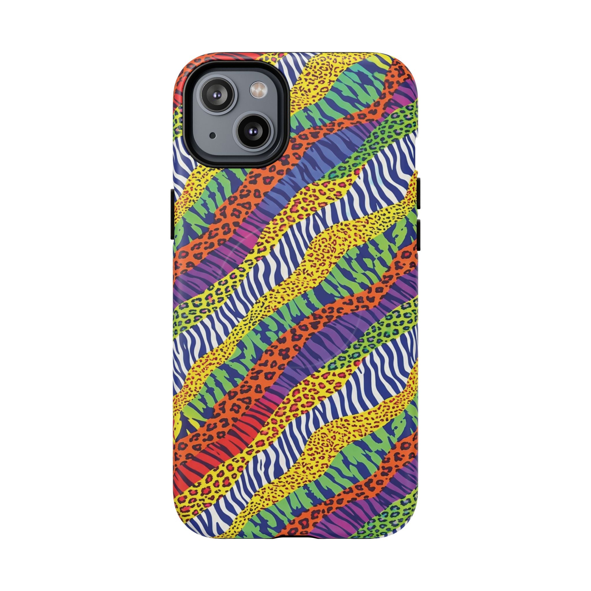 Tough Magnetic Case — Animal Print Arcoíris