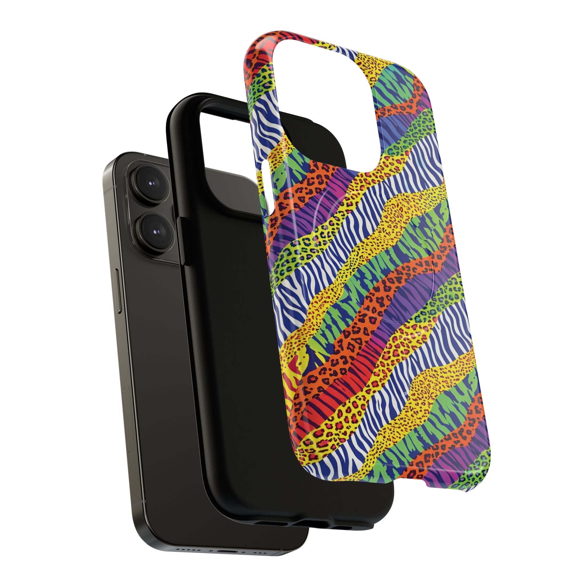 Tough Magnetic Case — Animal Print Arcoíris