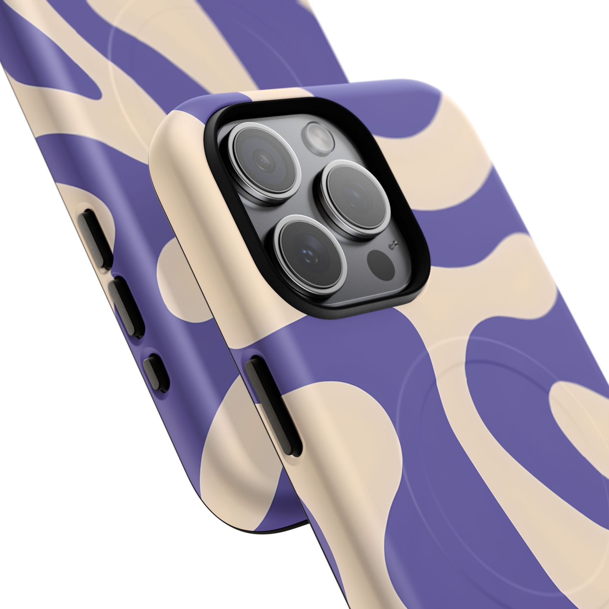 Abstract Purple | iPhone Case – Stylish Artistic Protective Cover