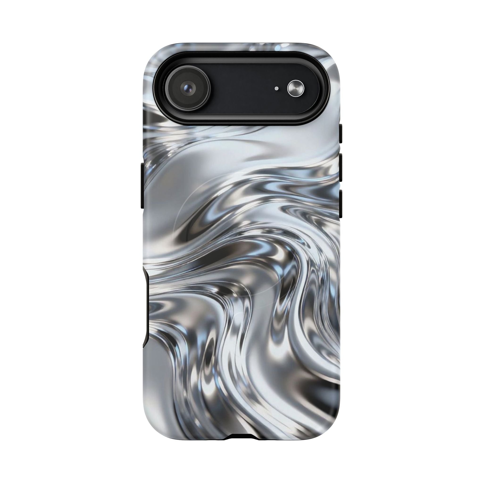 Mirror Gradient Tough Magnetic Case — Reflective Magnetic Phone Cover