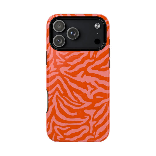 Bold Zebra Print Phone Case T-