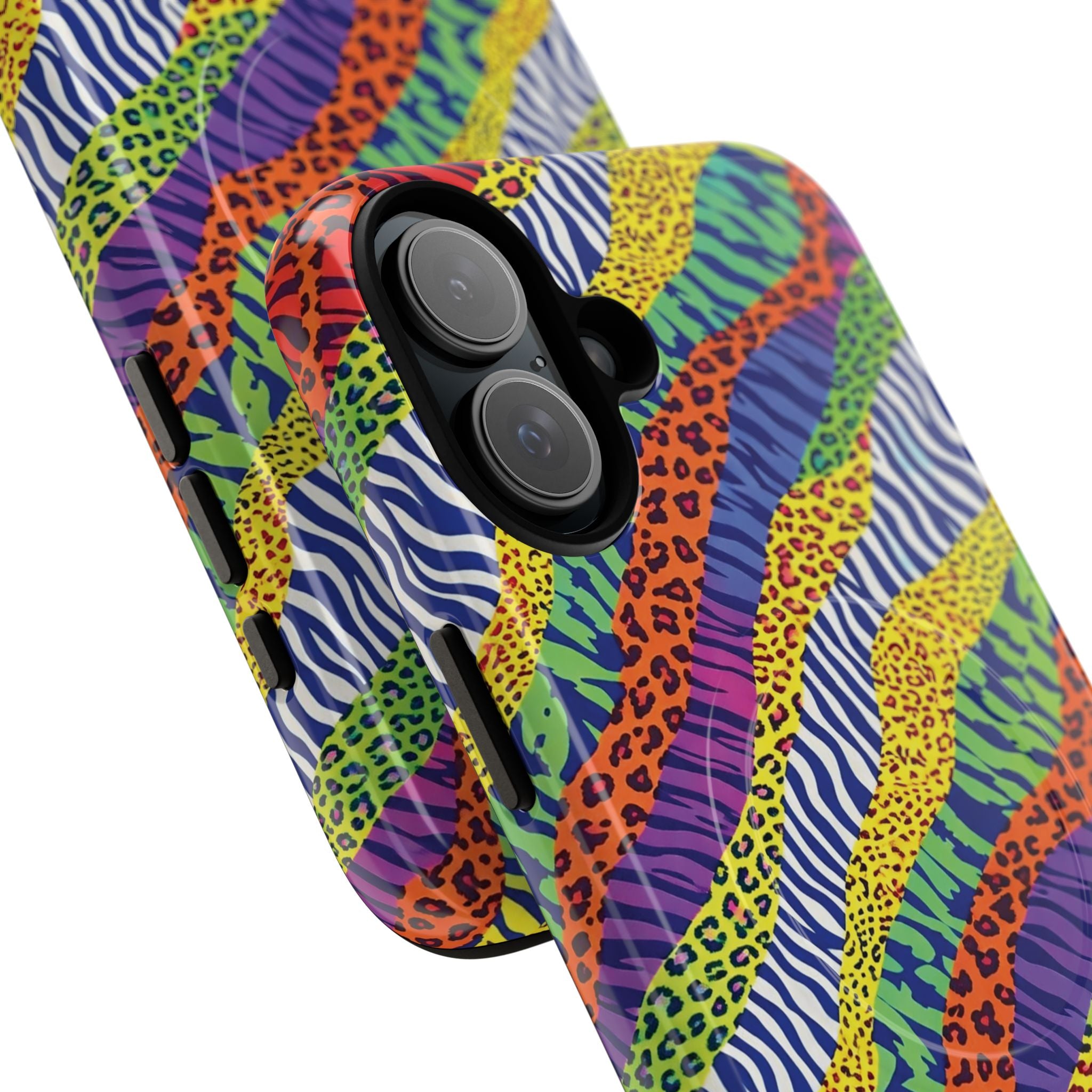 Tough Magnetic Case — Animal Print Arcoíris