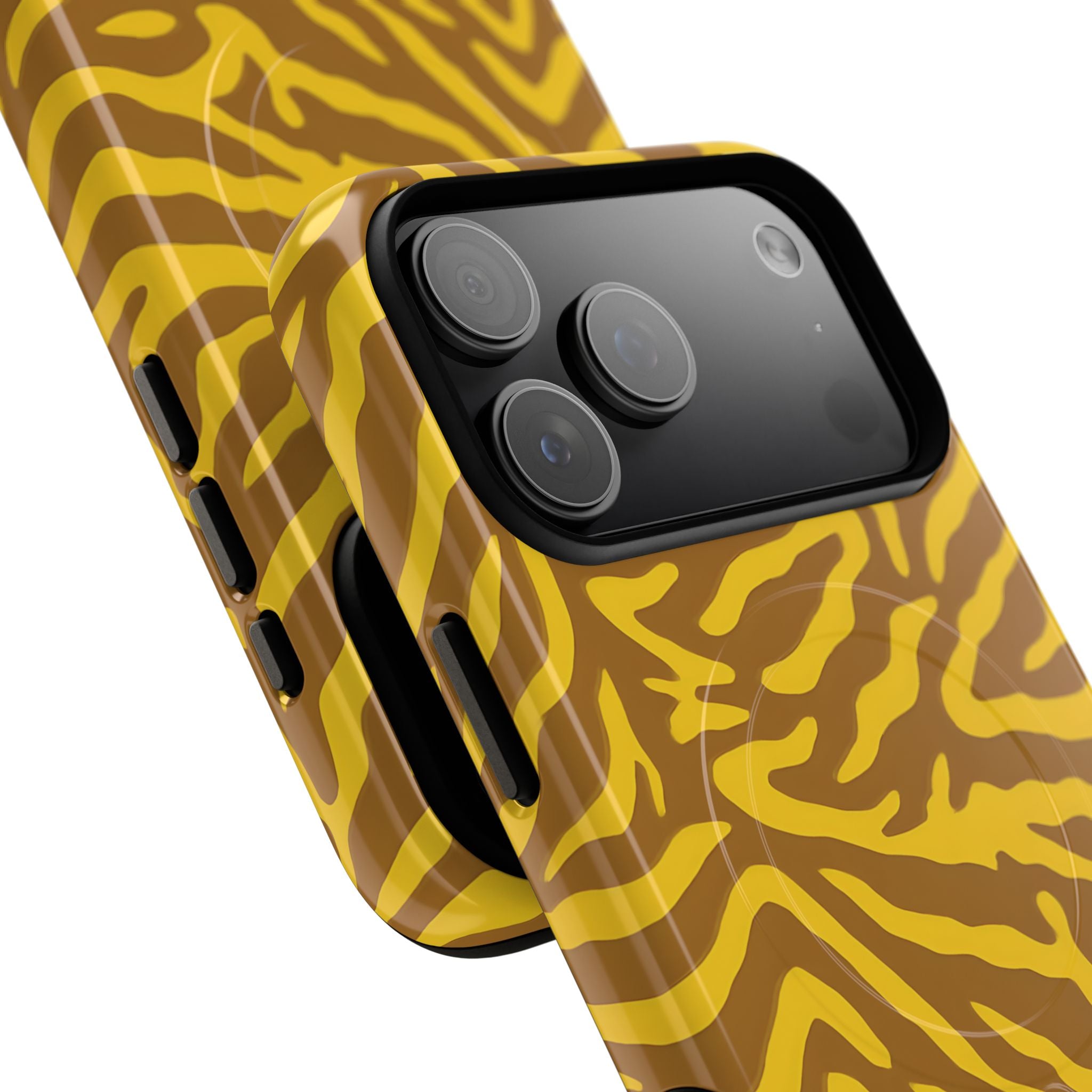 Zebra Print Magnetic qual Case