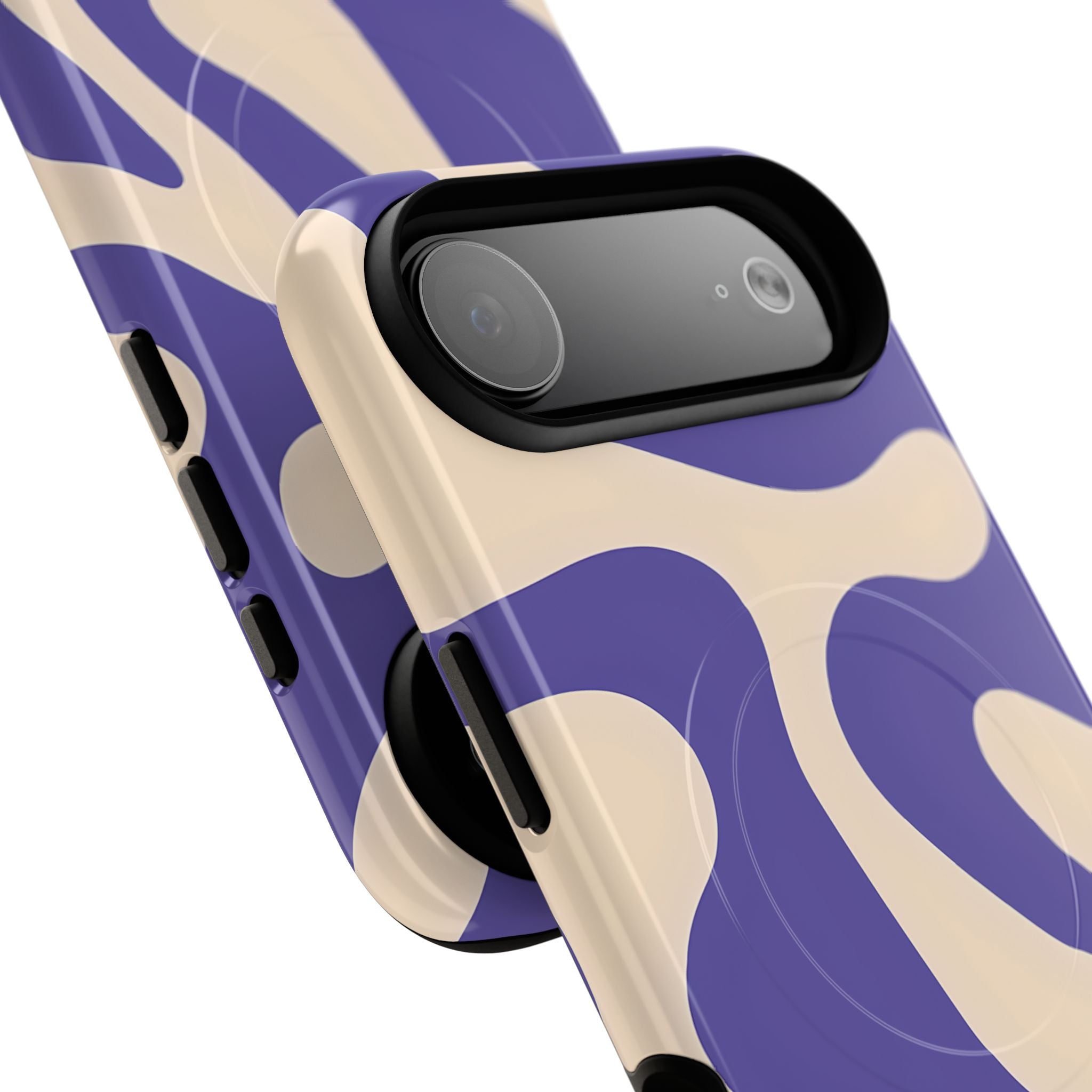 Abstract Purple | iPhone Case – Stylish Artistic Protective Cover