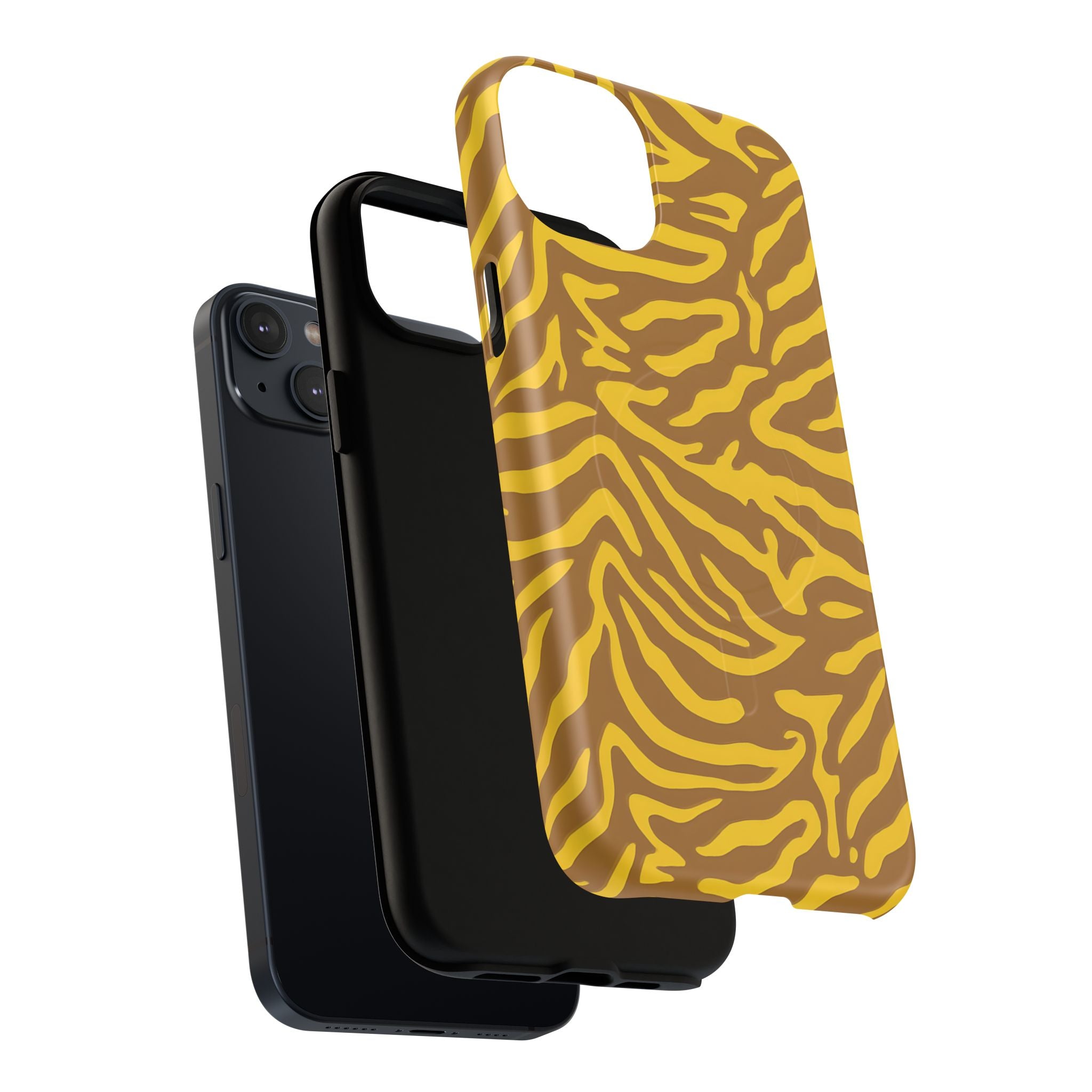 Zebra Print Magnetic qual Case