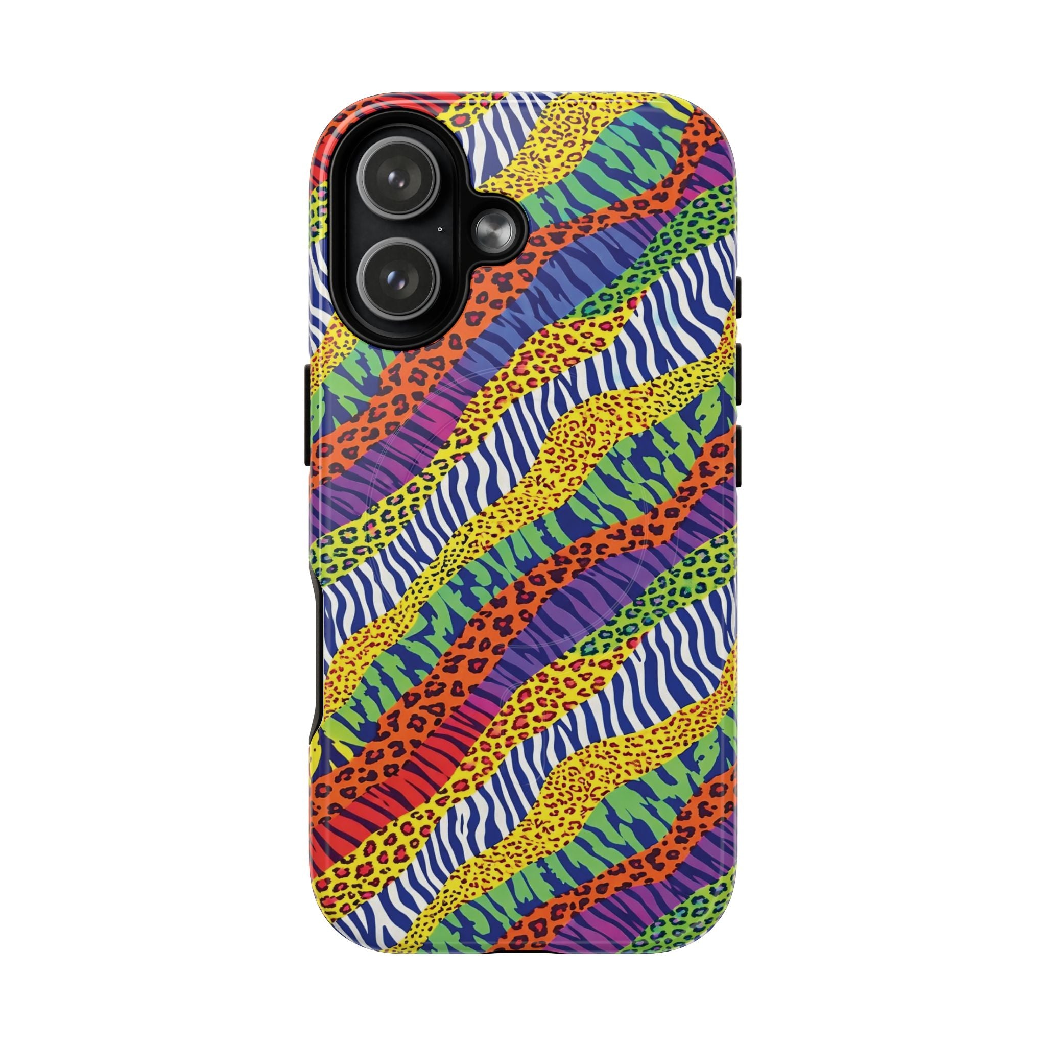 Tough Magnetic Case — Animal Print Arcoíris