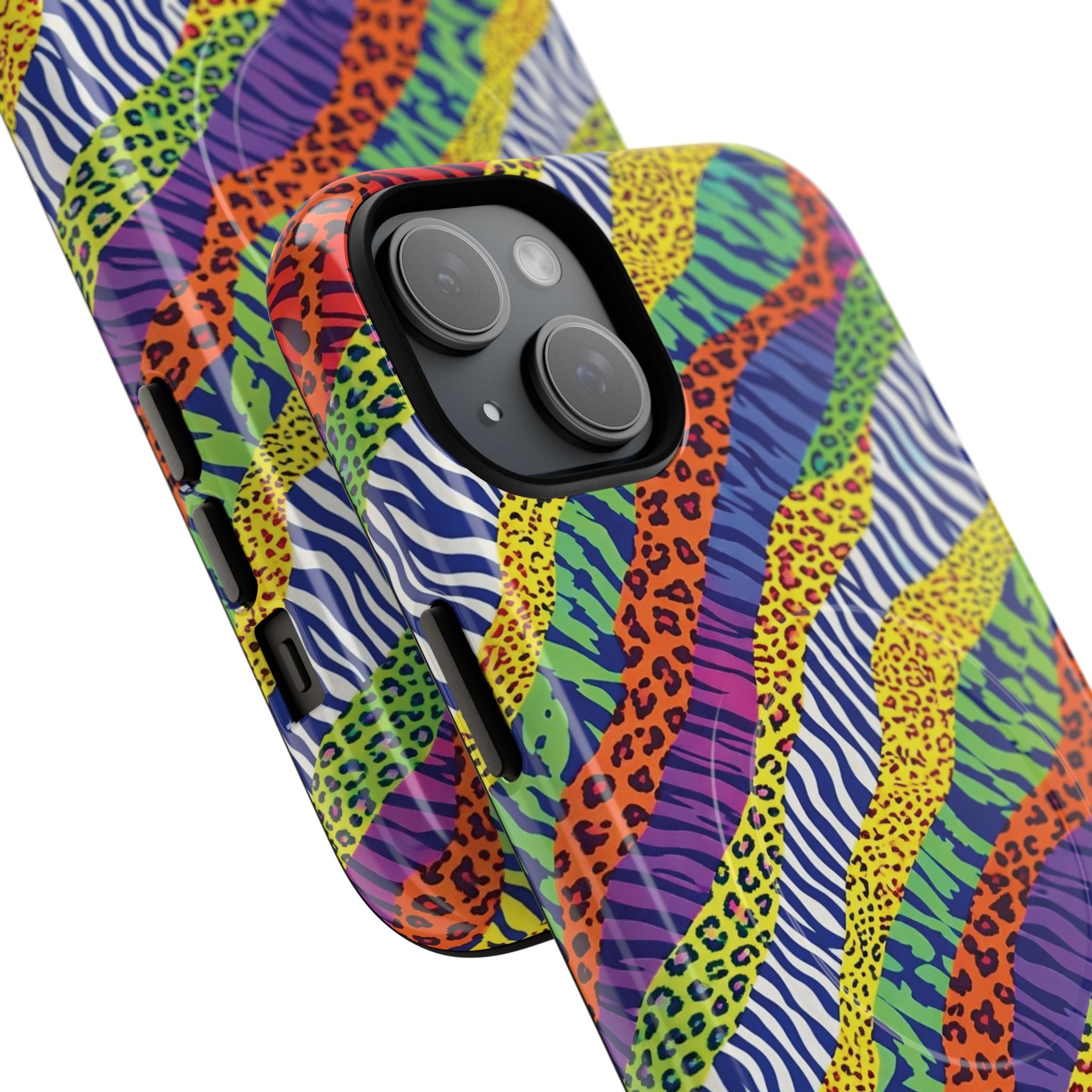 Tough Magnetic Case — Animal Print Arcoíris