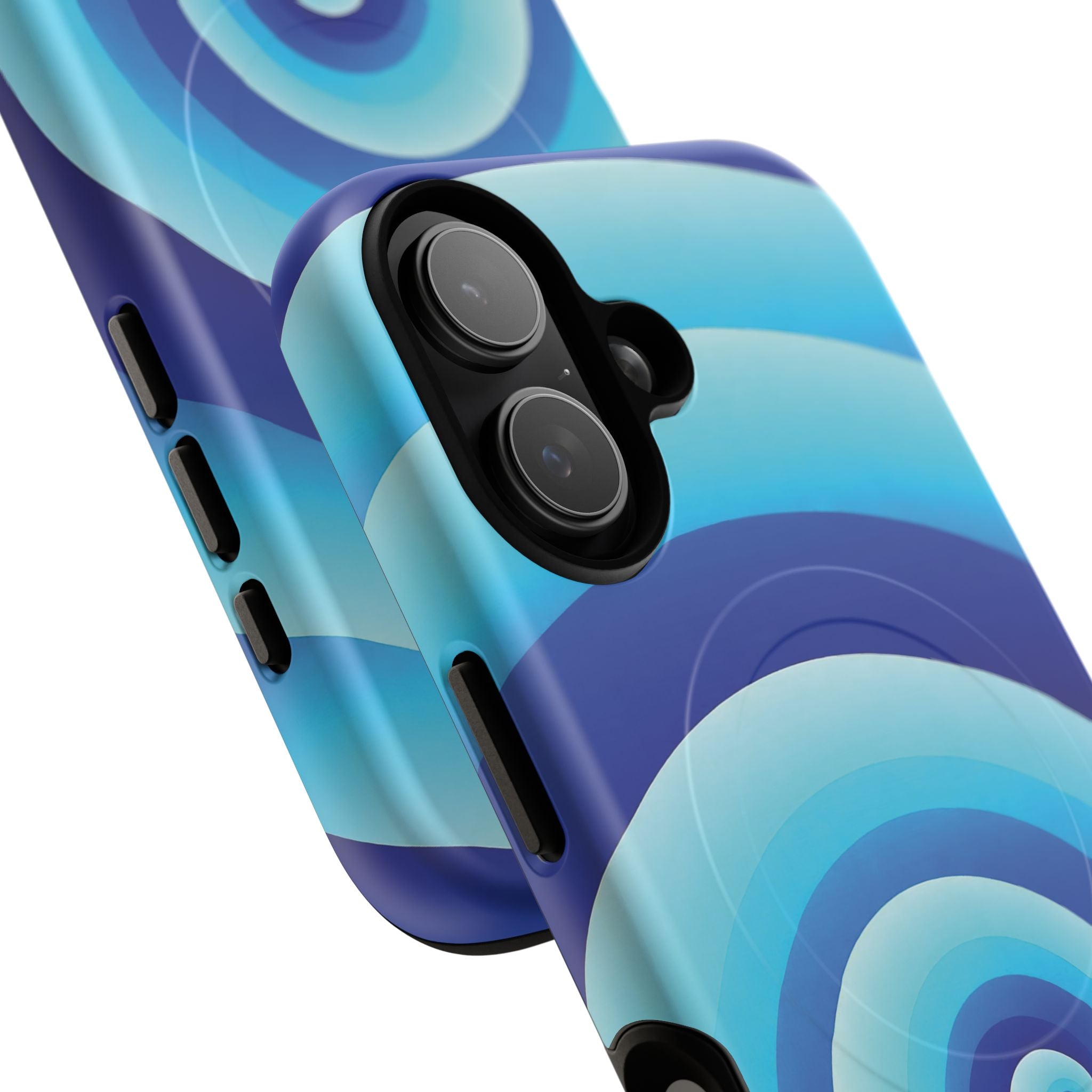 Blue Spiral Magnetic Phone Case