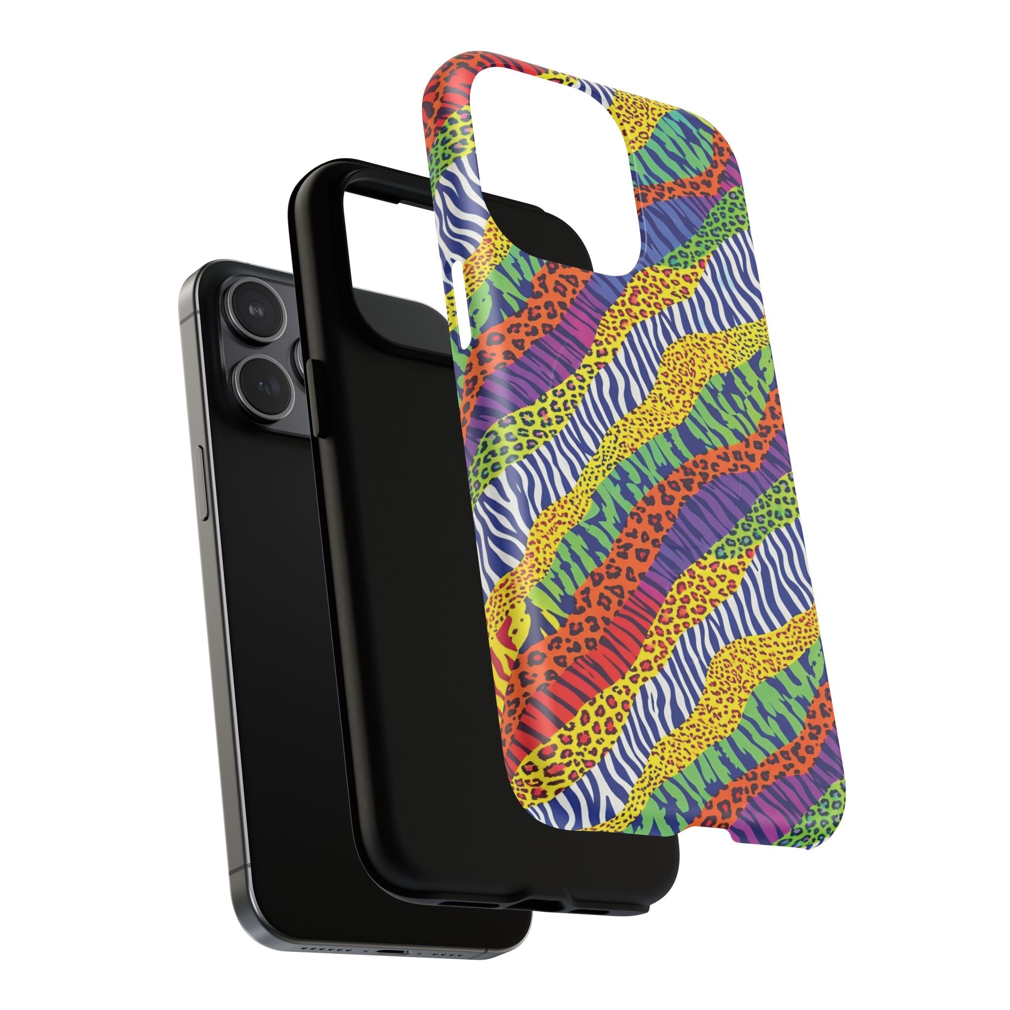 Tough Magnetic Case — Animal Print Arcoíris