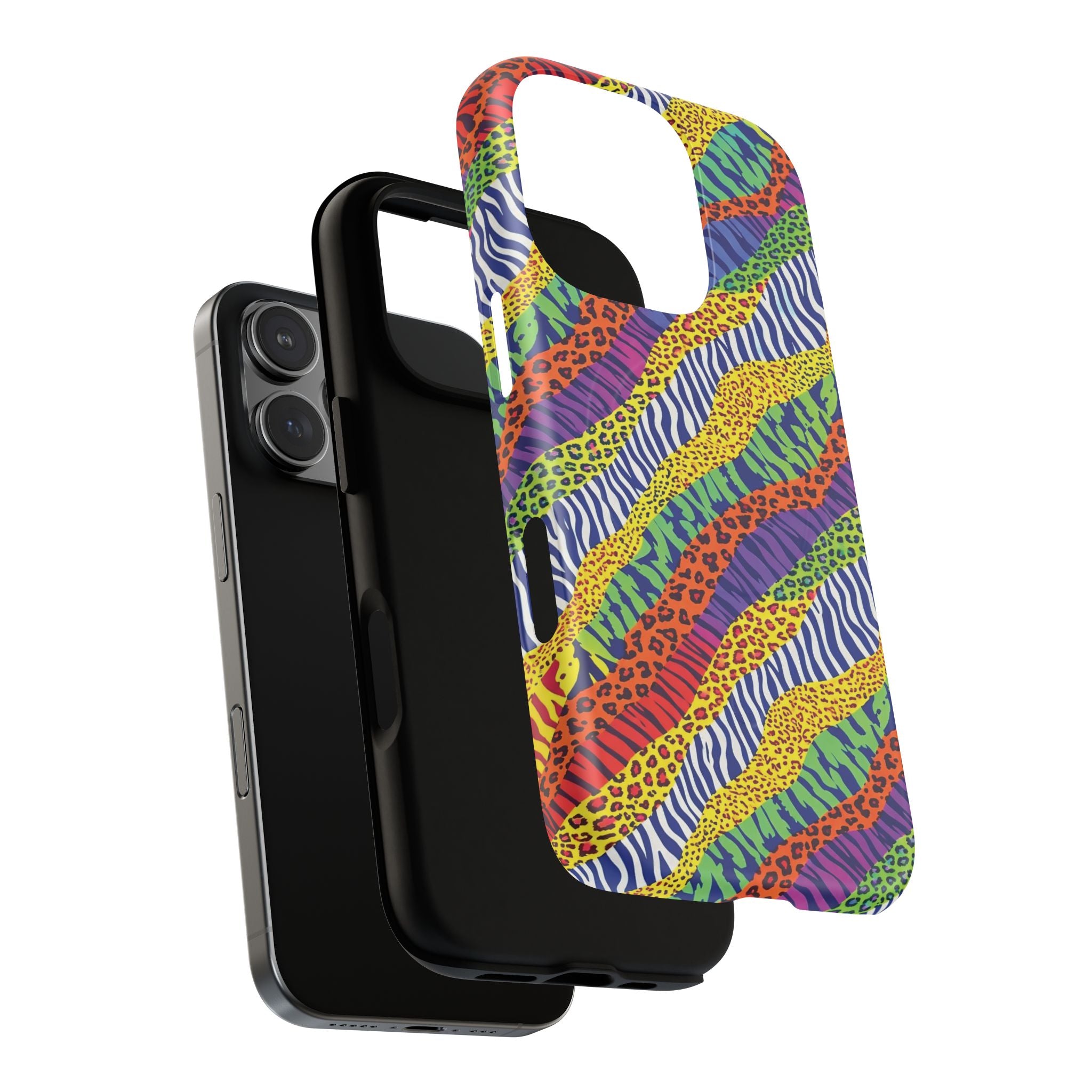 Tough Magnetic Case — Animal Print Arcoíris