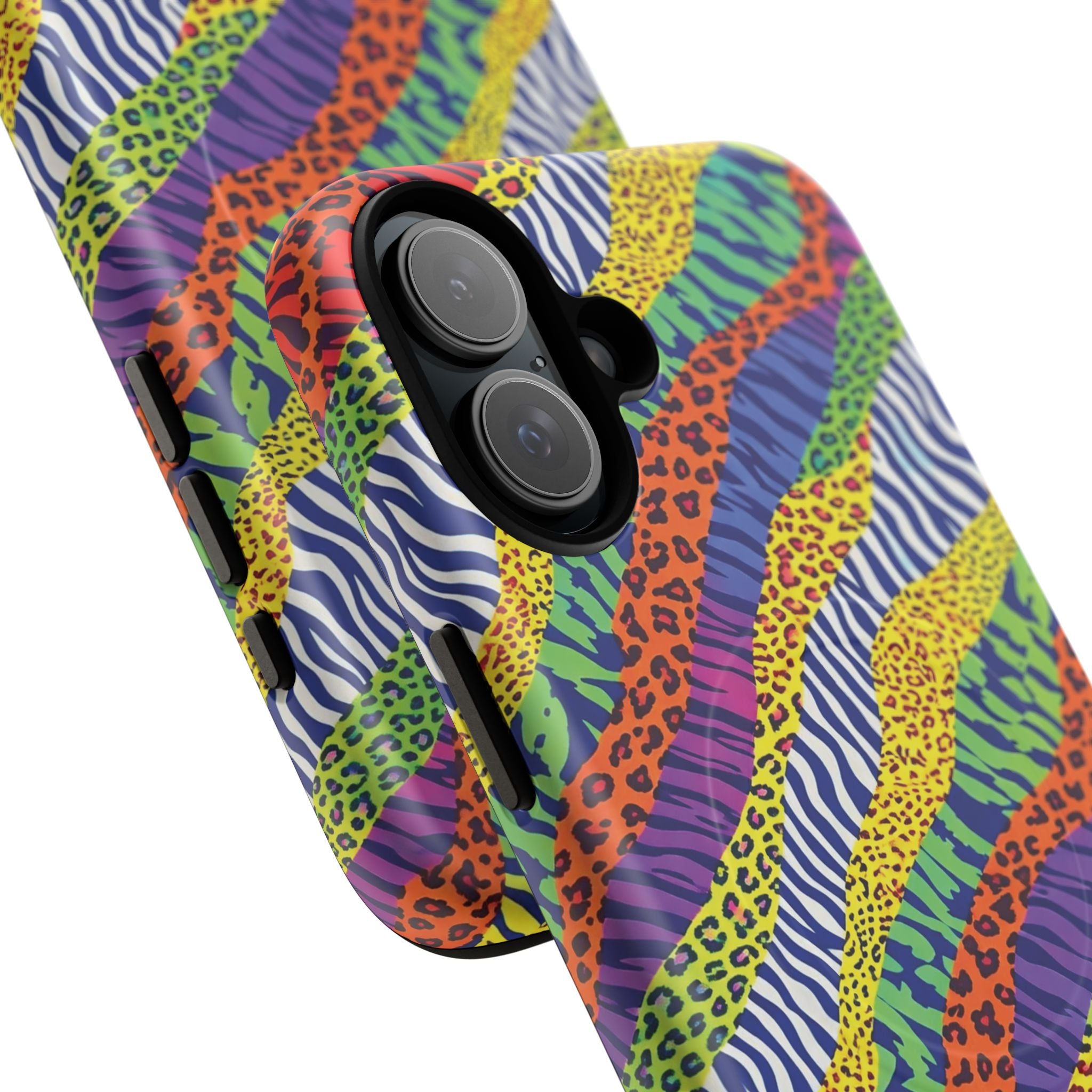 Tough Magnetic Case — Animal Print Arcoíris