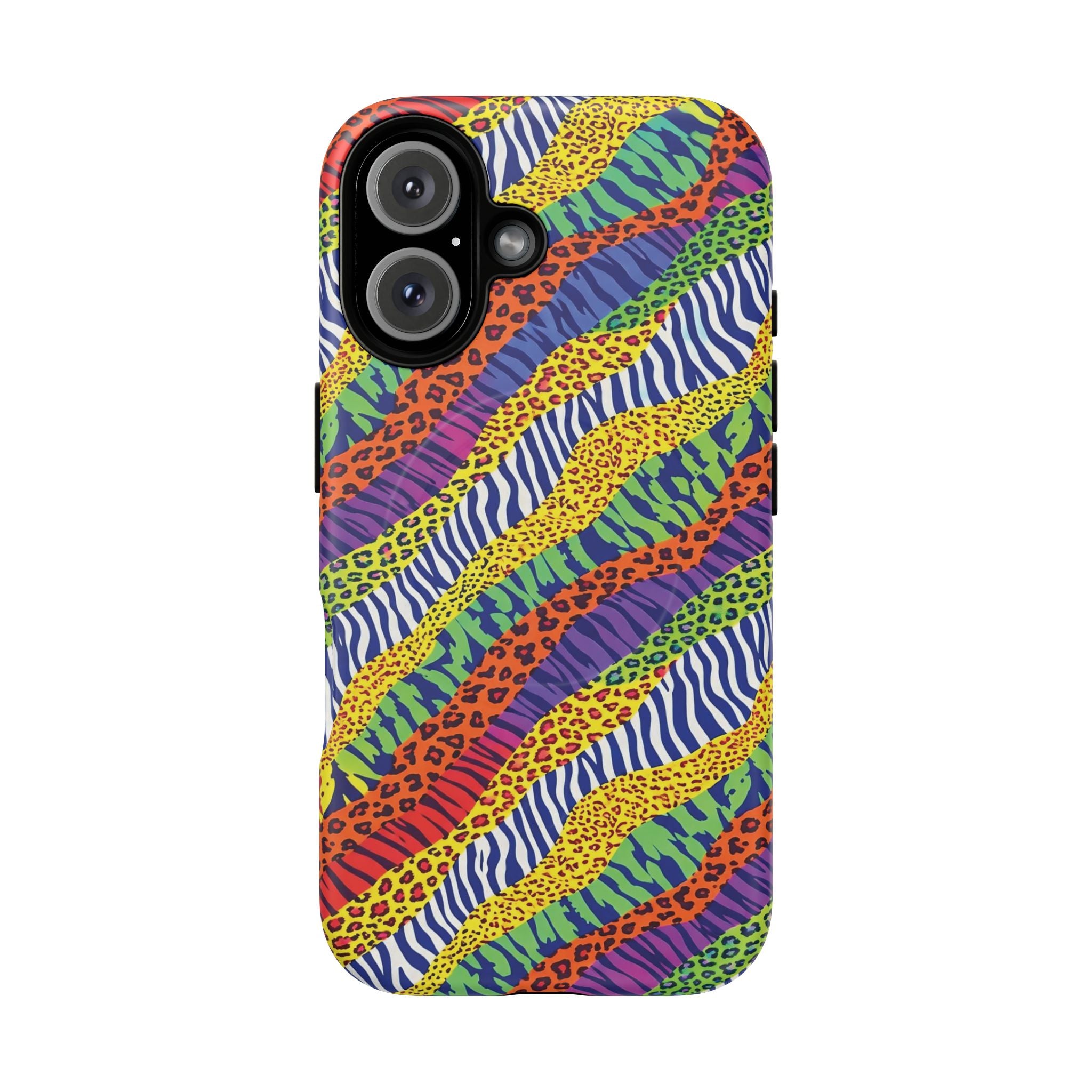 Tough Magnetic Case — Animal Print Arcoíris