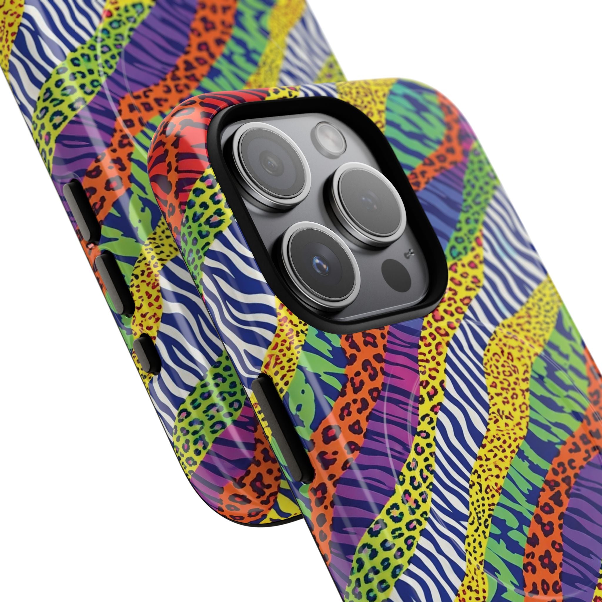 Tough Magnetic Case — Animal Print Arcoíris