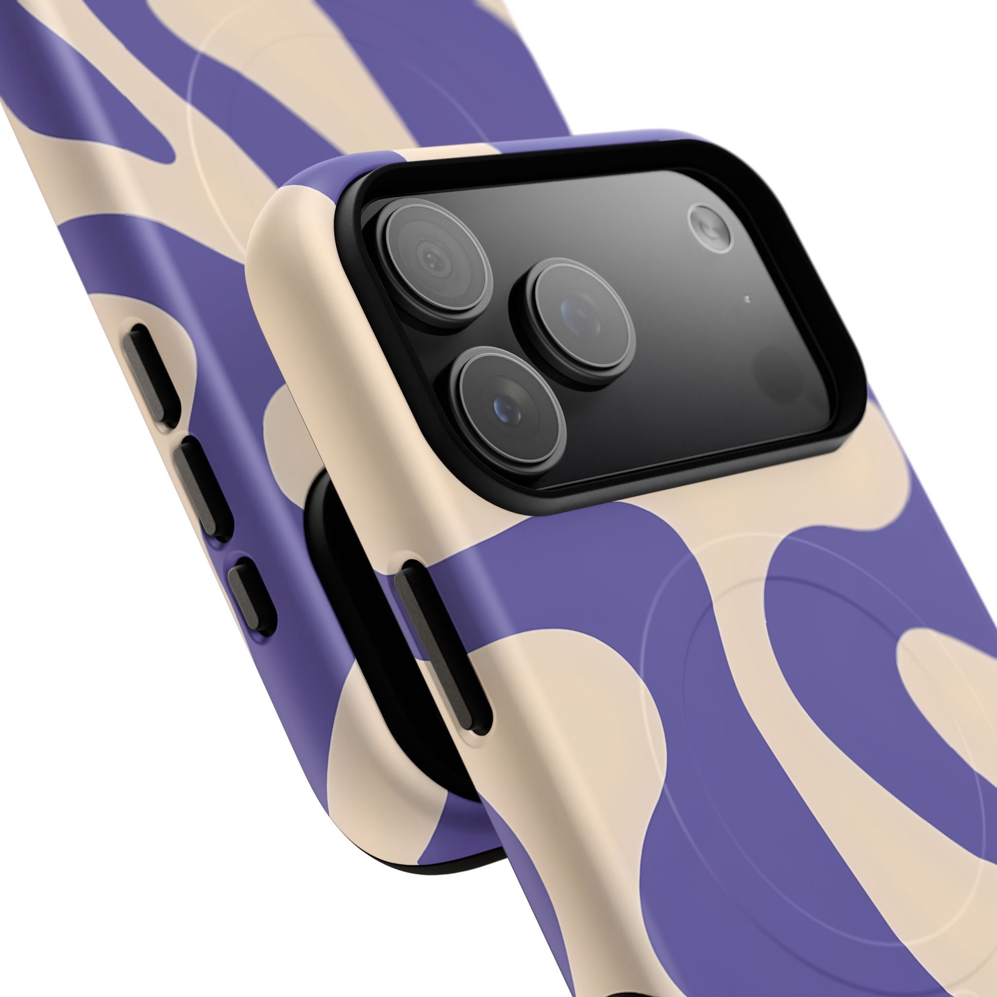 Abstract Purple | iPhone Case – Stylish Artistic Protective Cover