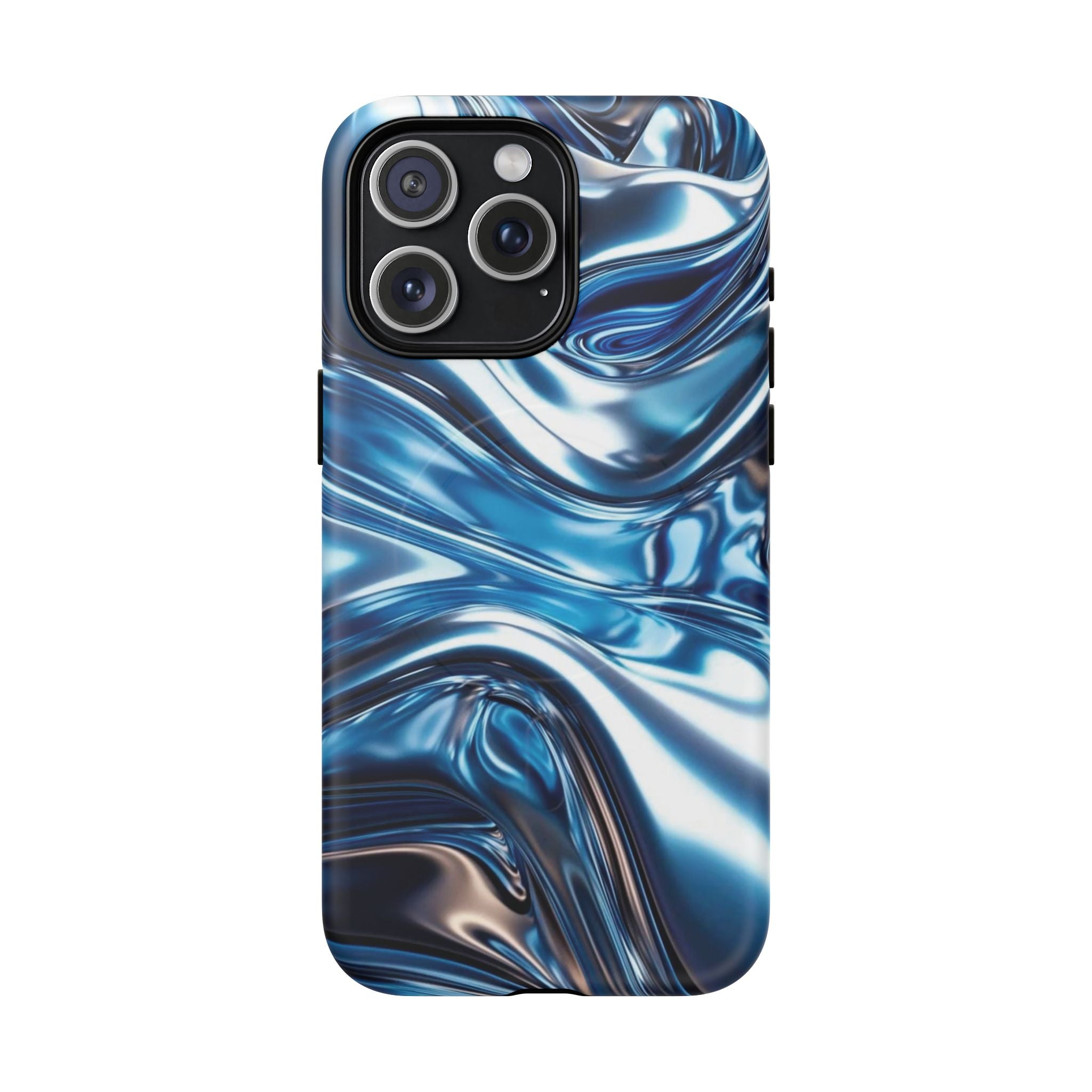 Mirror Gradient Blue Magnetic Phone Case