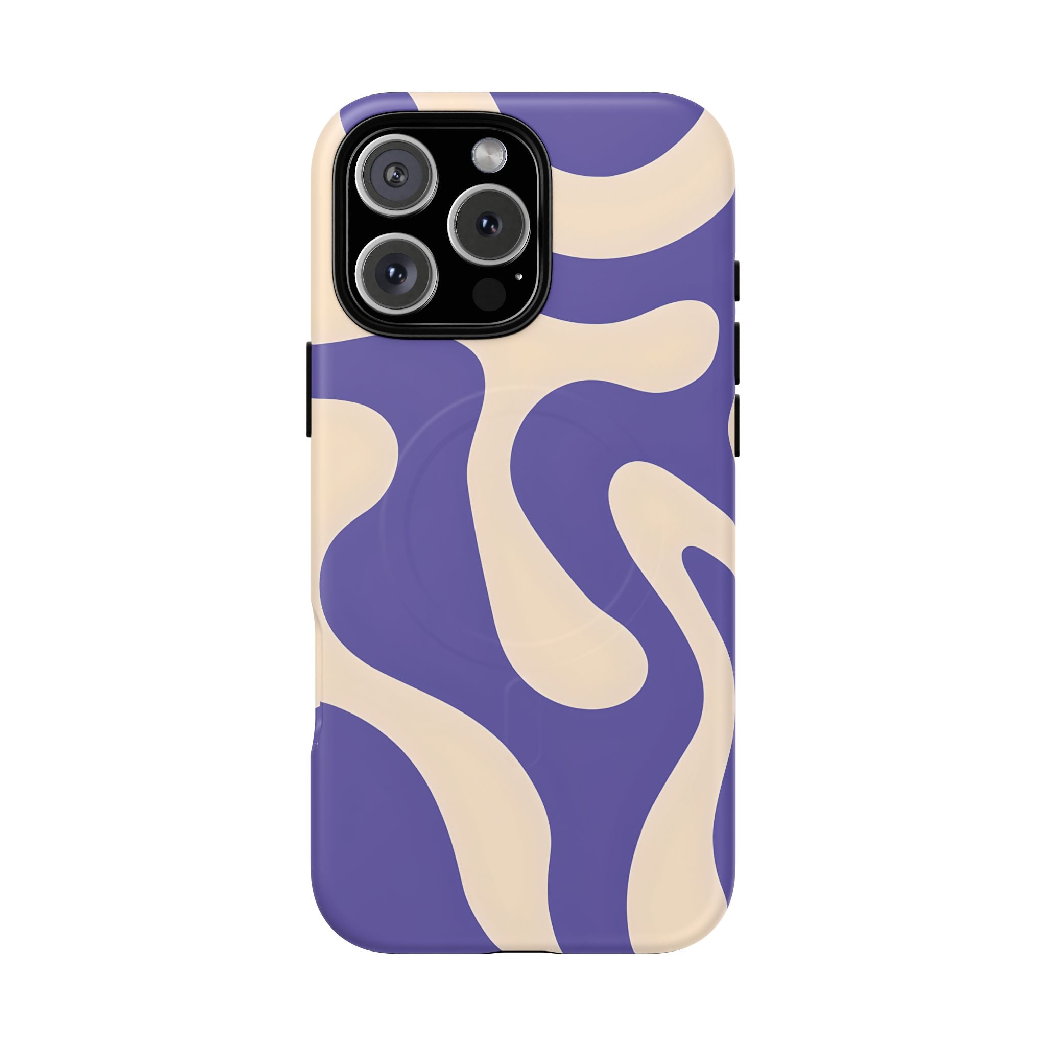 Abstract Purple | iPhone Case – Stylish Artistic Protective Cover