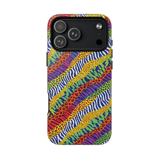 Tough Magnetic Case — Animal Print Arcoíris