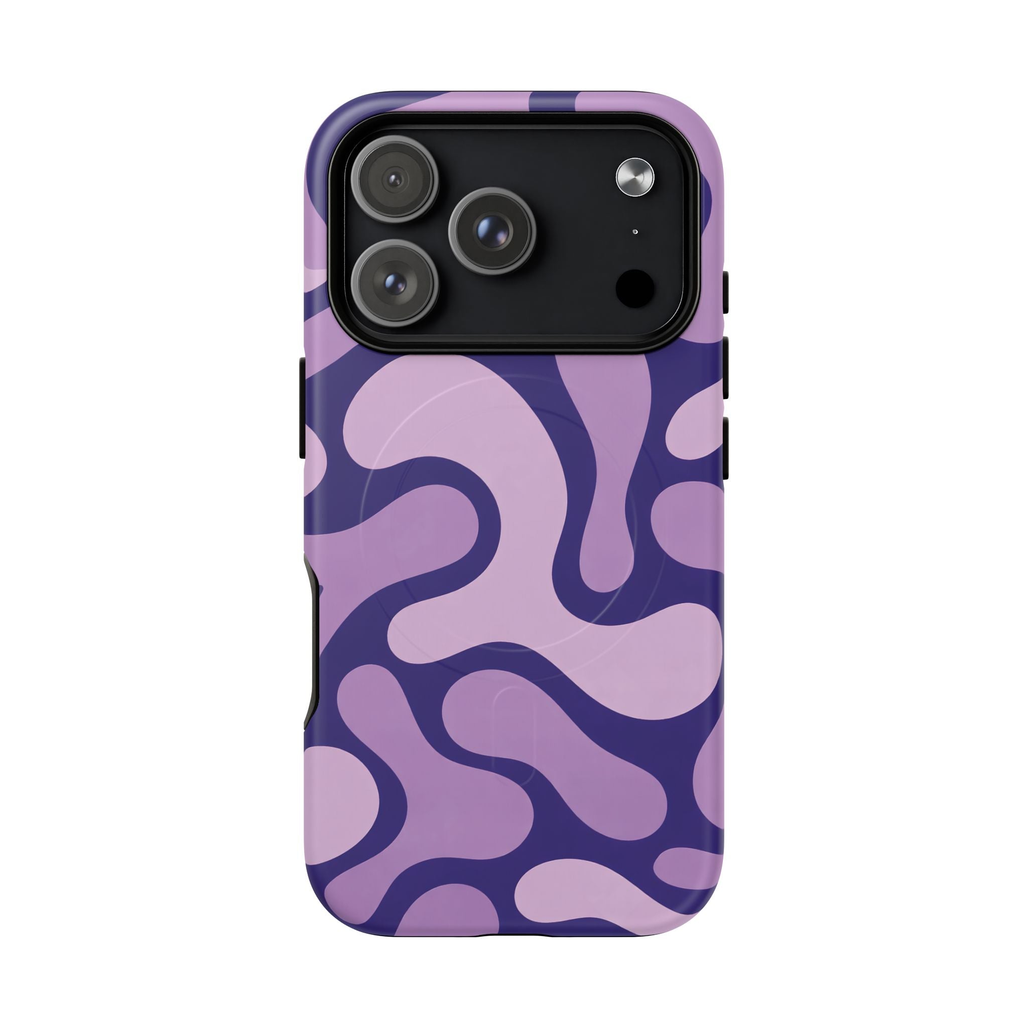 Purple Pattern Magnetic Case