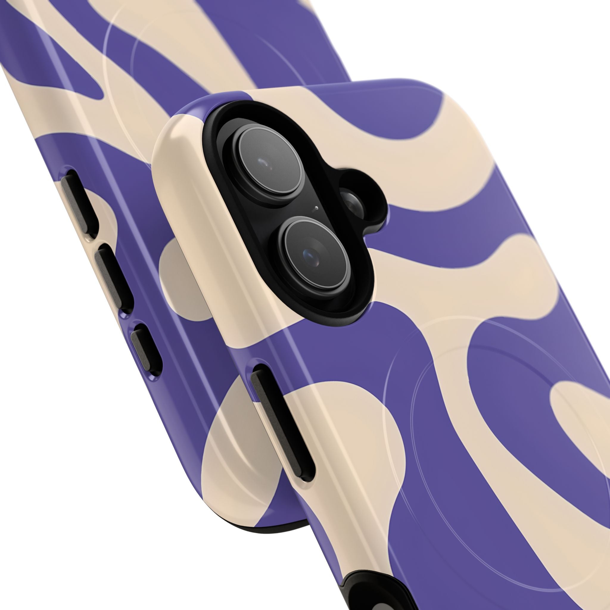 Abstract Purple | iPhone Case – Stylish Artistic Protective Cover