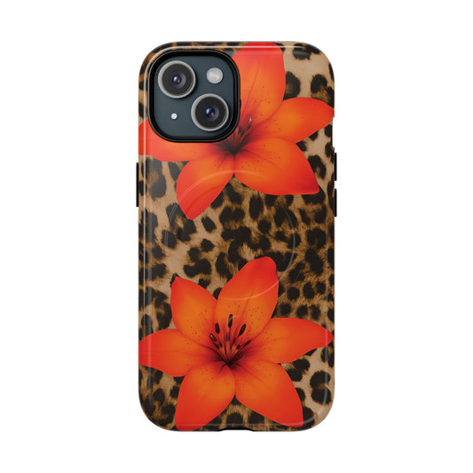 Leopard Flower|  iPhone Case Fairy Dream | MagSafe Compatible