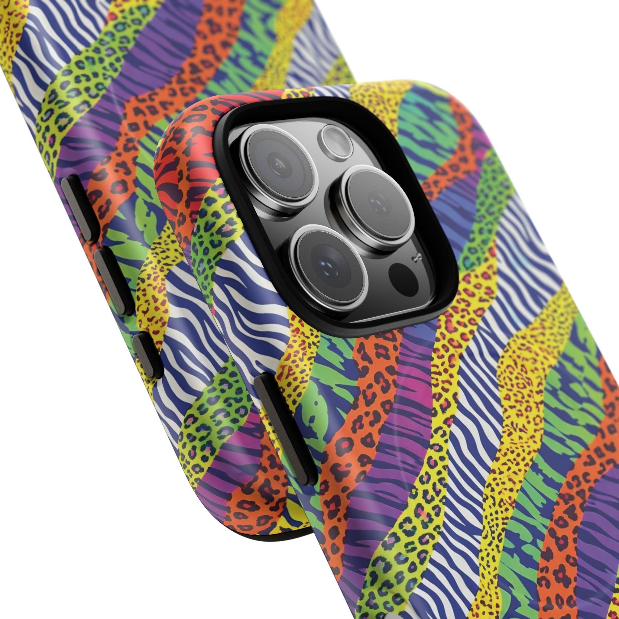 Tough Magnetic Case — Animal Print Arcoíris