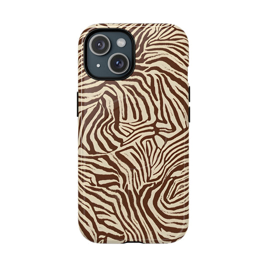 Zebra brown |  iPhone Case Fairy Dream | MagSafe Compatible