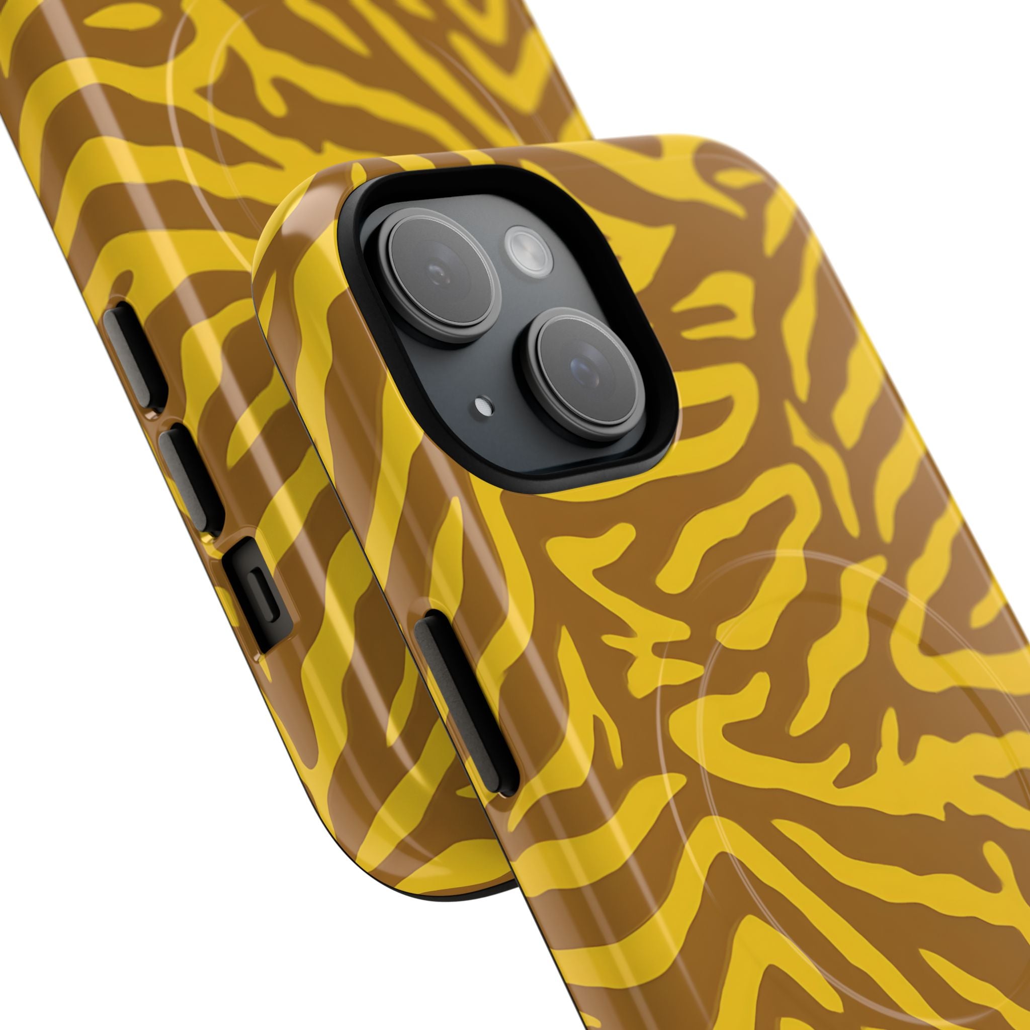 Zebra Print Magnetic qual Case