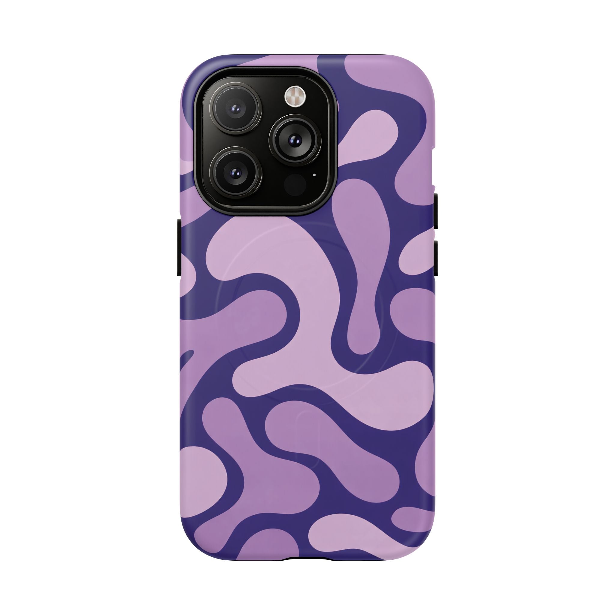 Purple Pattern Magnetic Case