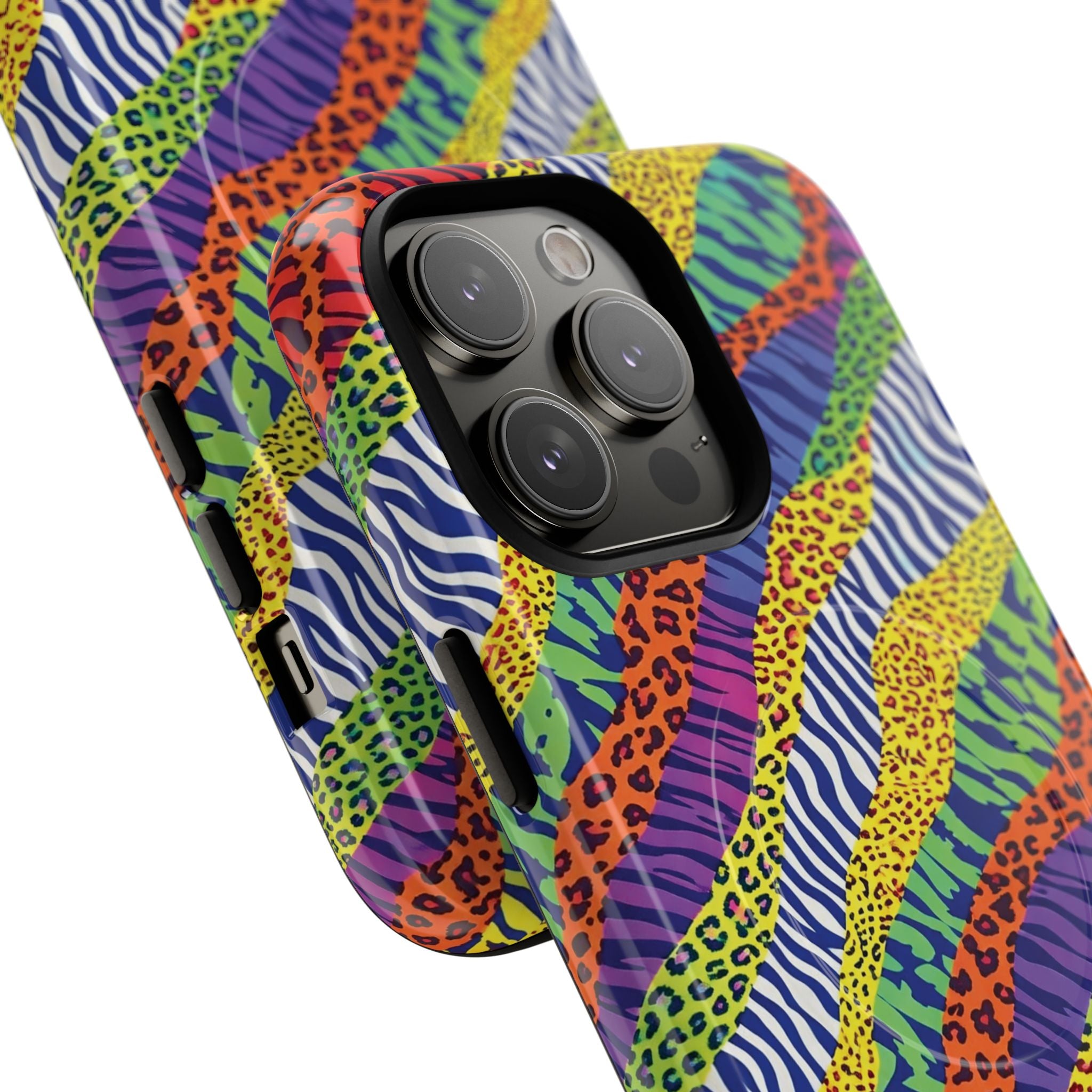 Tough Magnetic Case — Animal Print Arcoíris