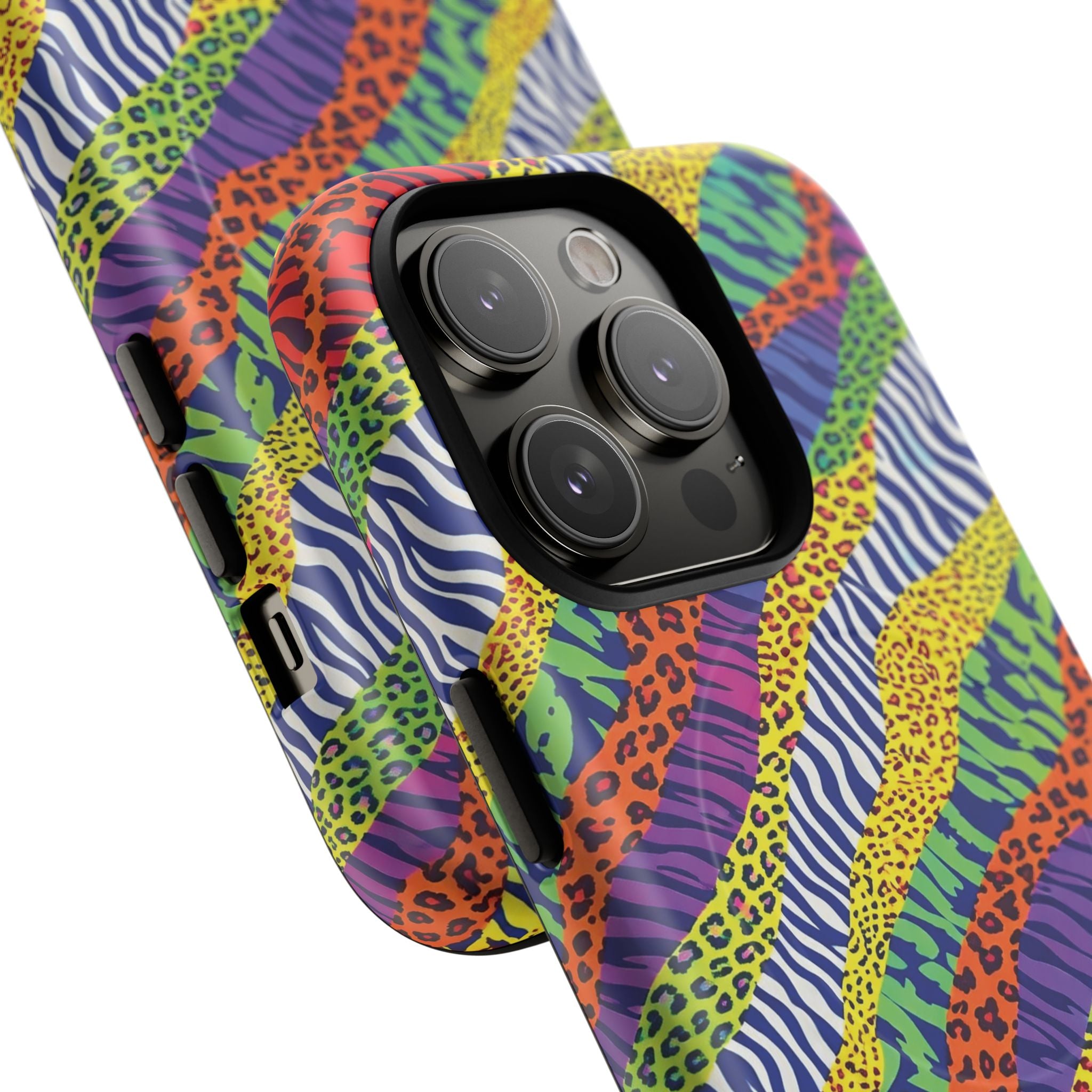 Tough Magnetic Case — Animal Print Arcoíris