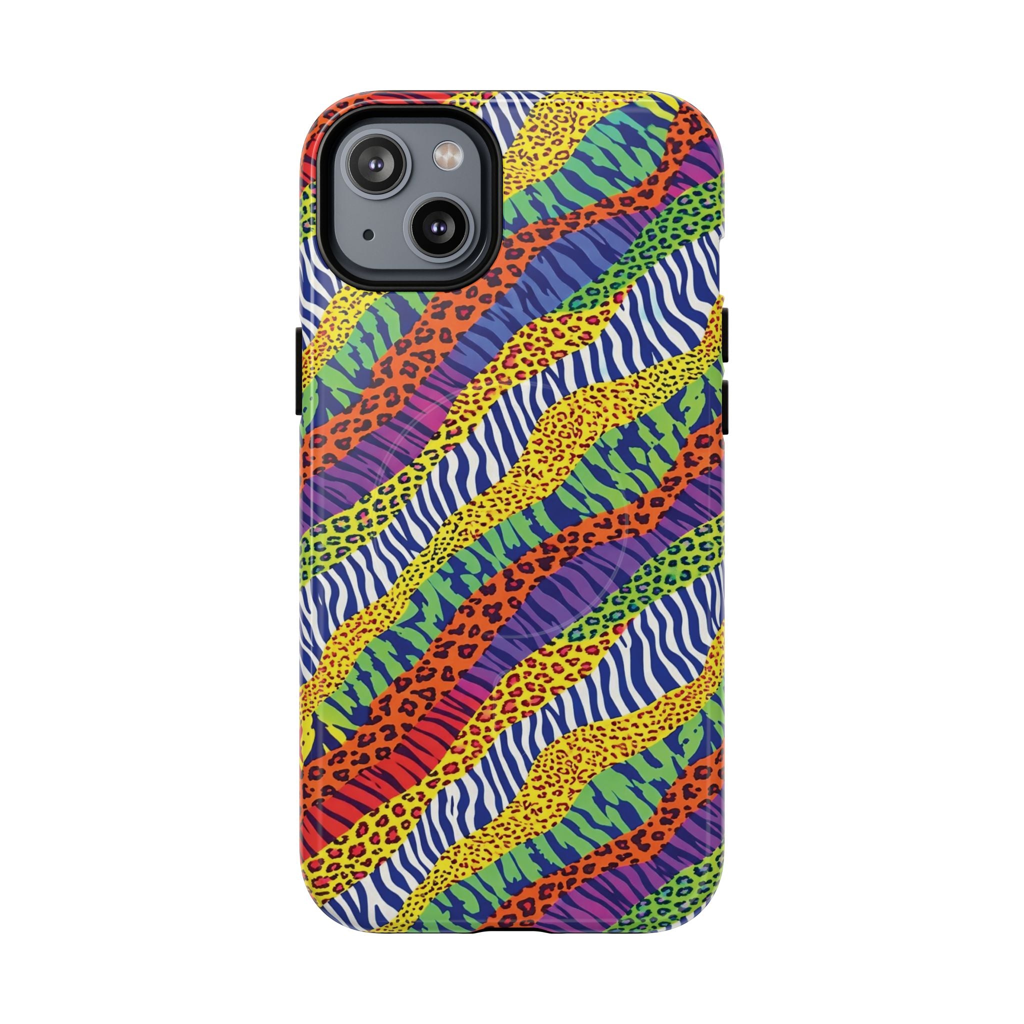 Tough Magnetic Case — Animal Print Arcoíris
