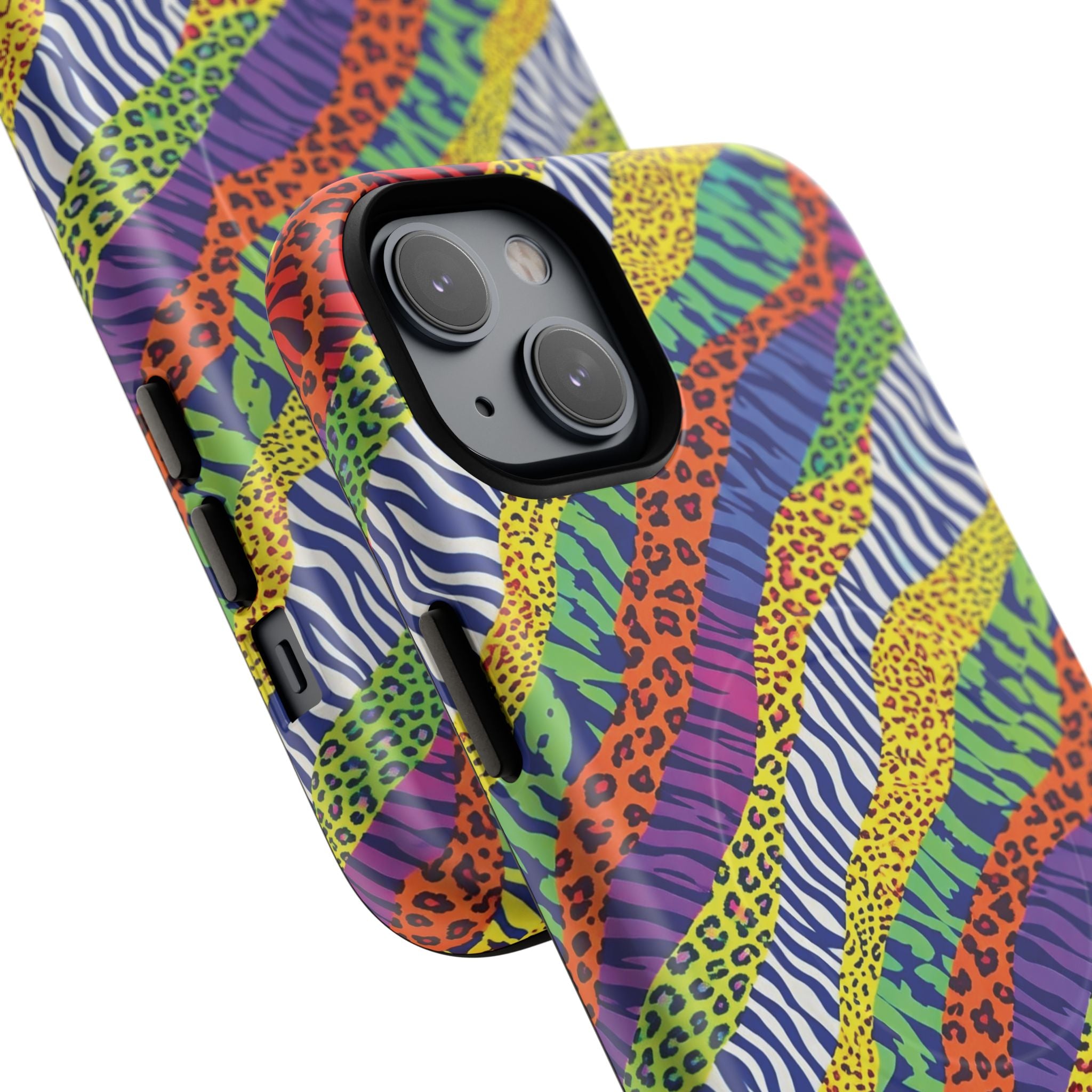 Tough Magnetic Case — Animal Print Arcoíris