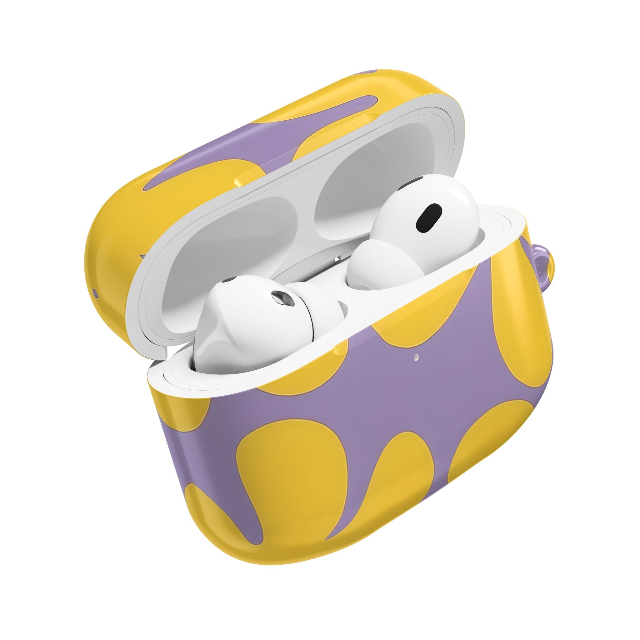 Funda AirPods floral serpiente – Protección con estilo