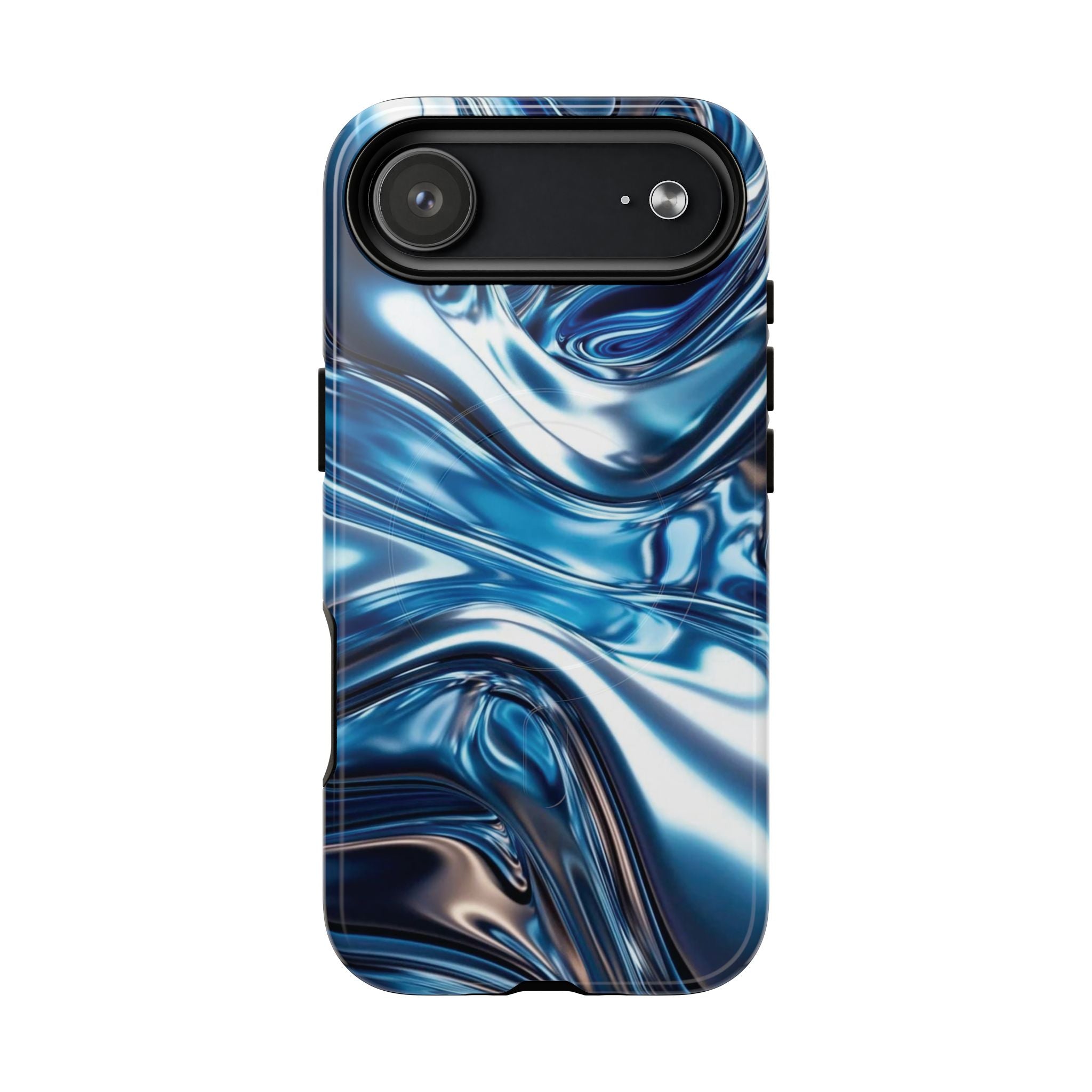 Mirror Gradient Blue Magnetic Phone Case