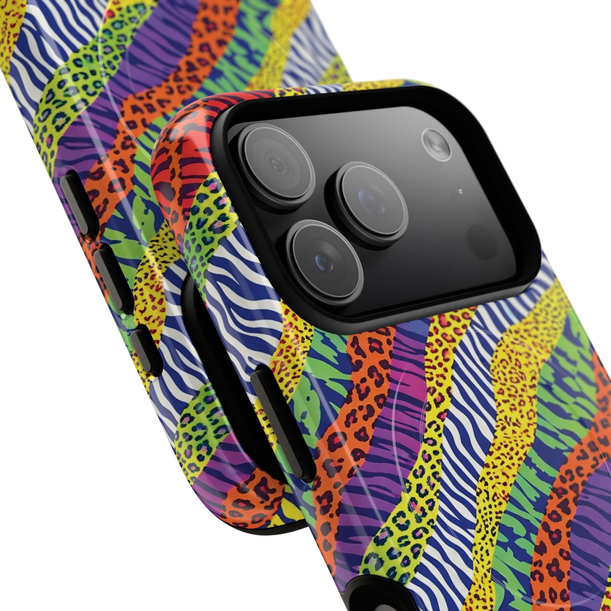 Tough Magnetic Case — Animal Print Arcoíris