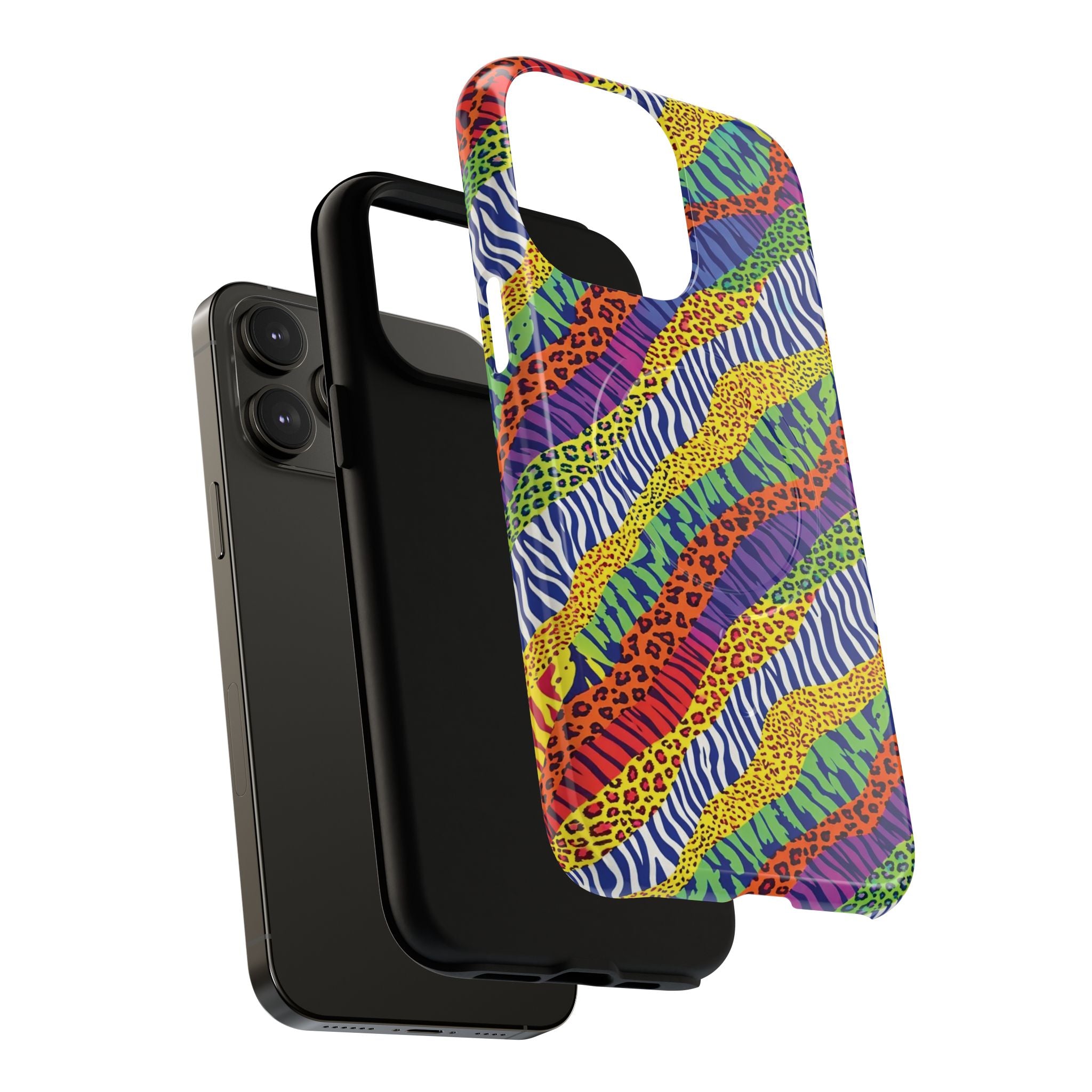 Tough Magnetic Case — Animal Print Arcoíris