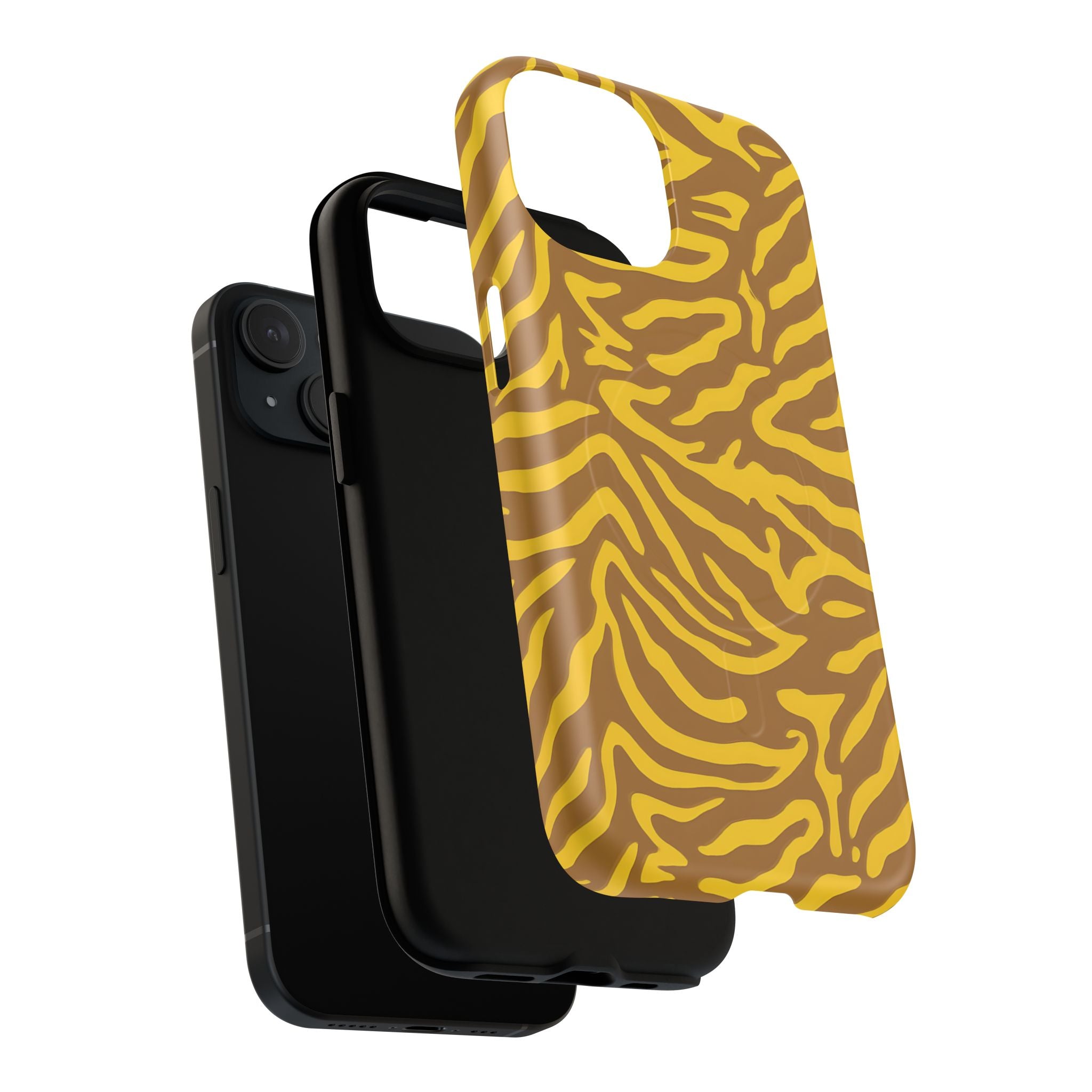 Zebra Print Magnetic qual Case