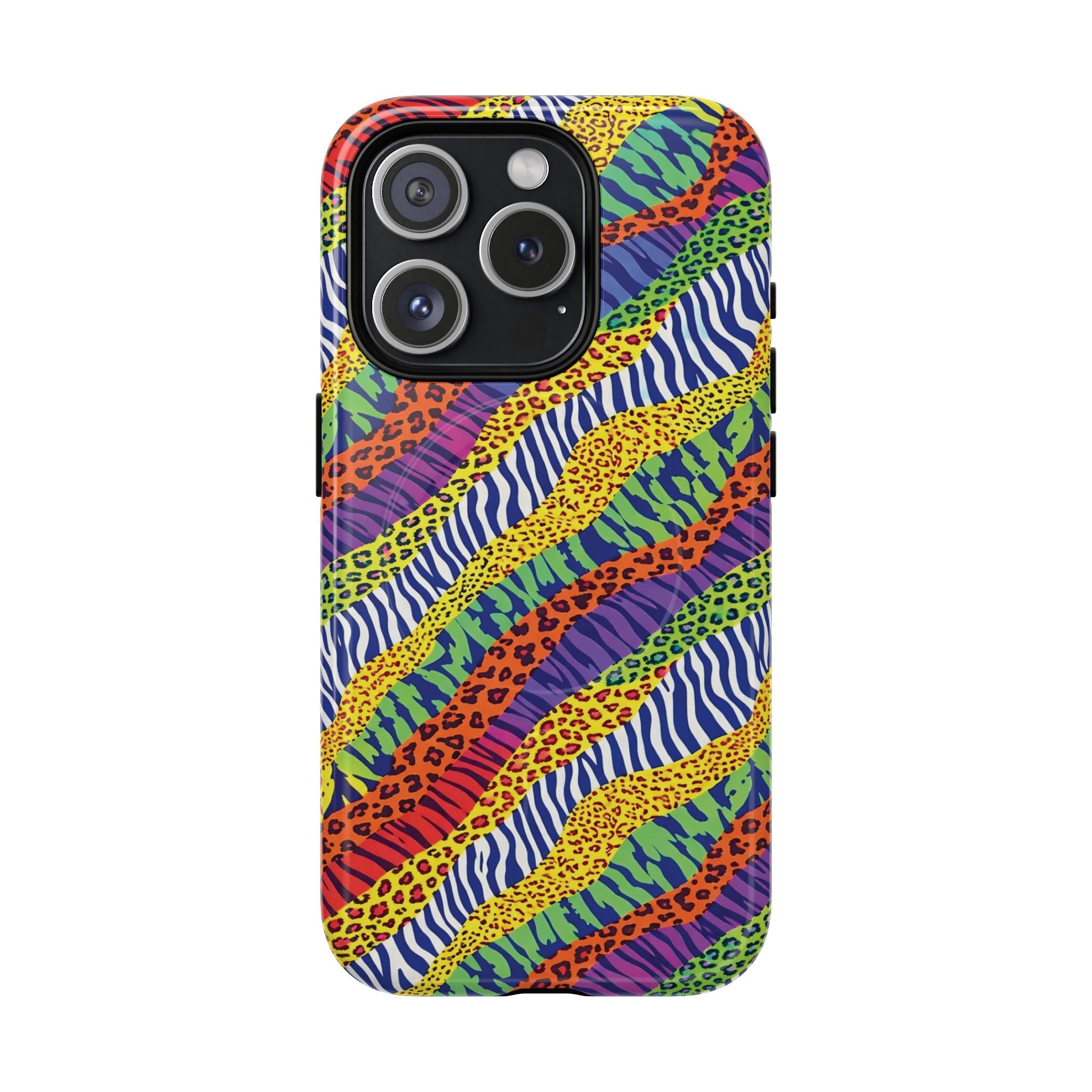 Tough Magnetic Case — Animal Print Arcoíris